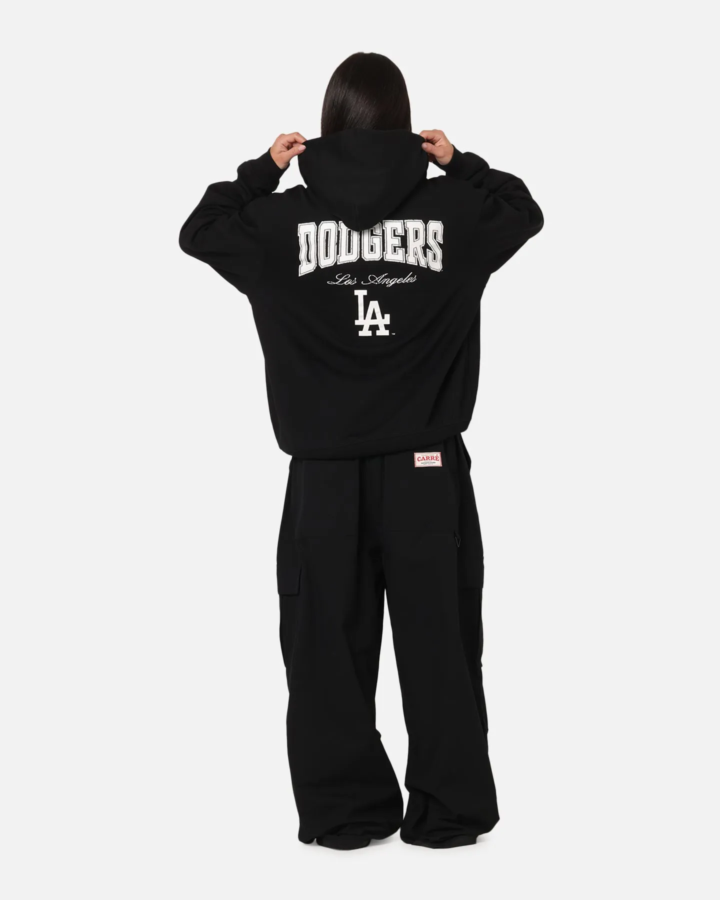 Majestic Athletic Los Angeles Dodgers Champs Serial Mono Hoodie Black sold by Culture Kings product image thumbnail 3