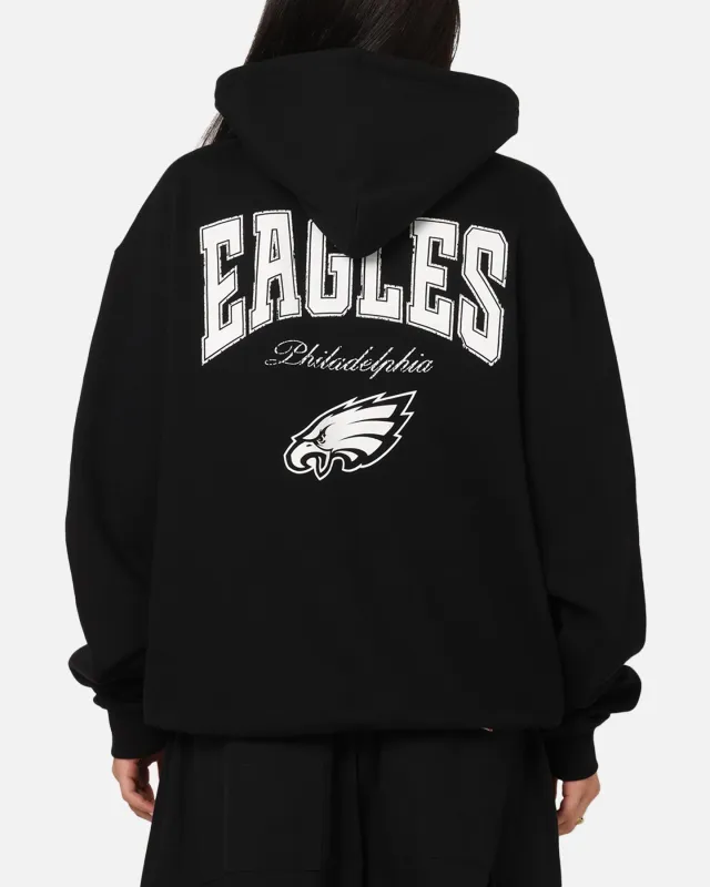 Majestic Athletic Philadelphia Eagles Champs Serial Mono Hoodie Black sold by Culture Kings