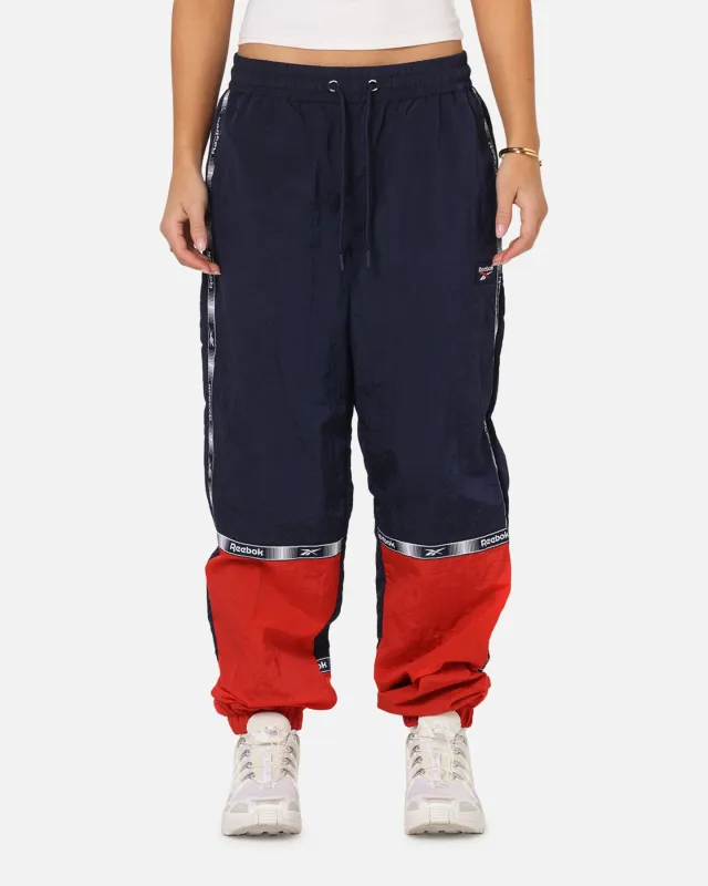 Reebok Colour Block Joggers Navy/Red made by Reebok