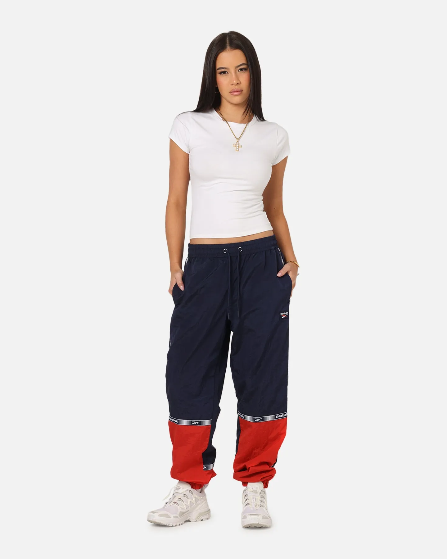 Reebok Colour Block Joggers Navy/Red sold by Culture Kings product image thumbnail 2