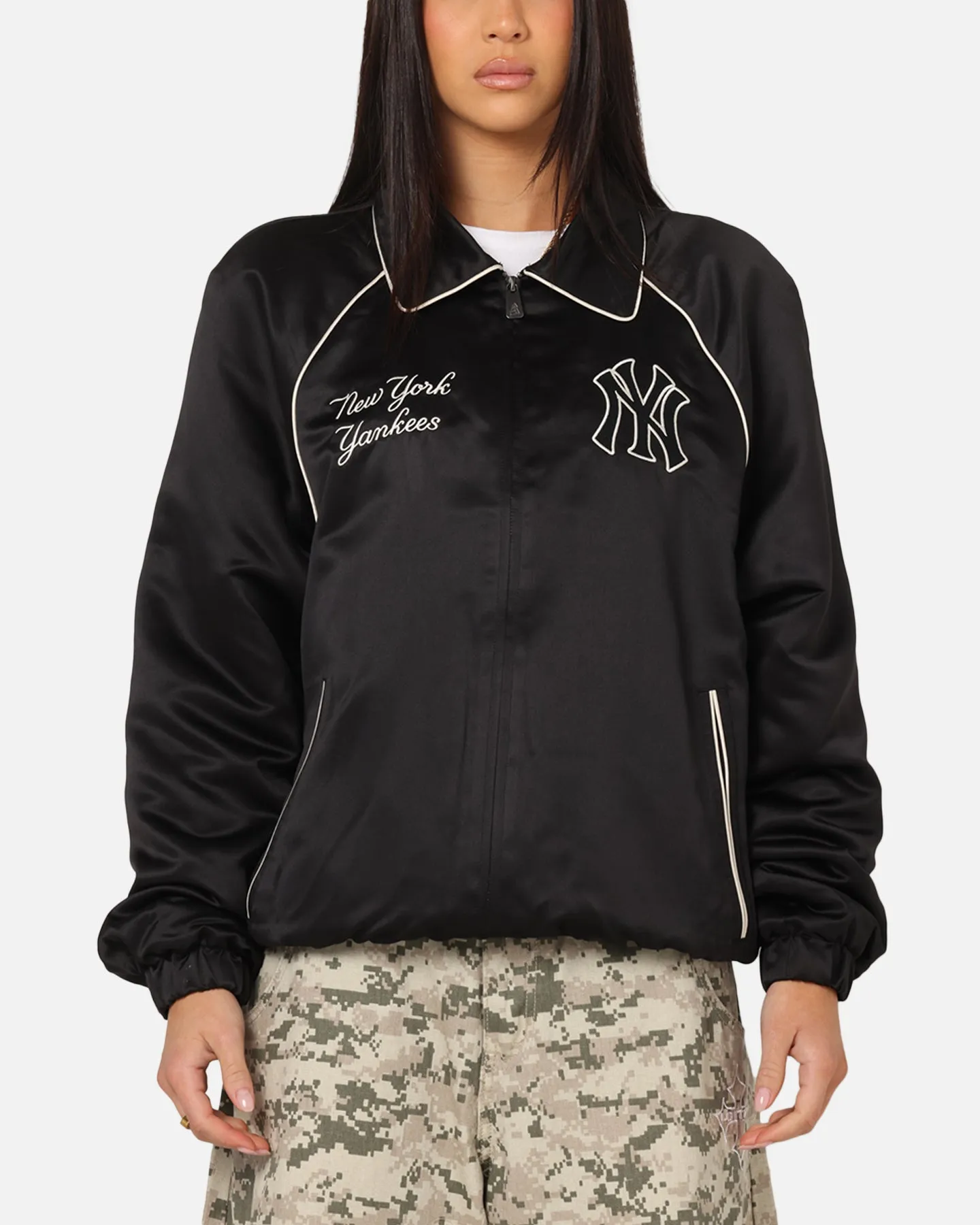 New Era New York Yankees MLB Club Jacket Black sold by Culture Kings