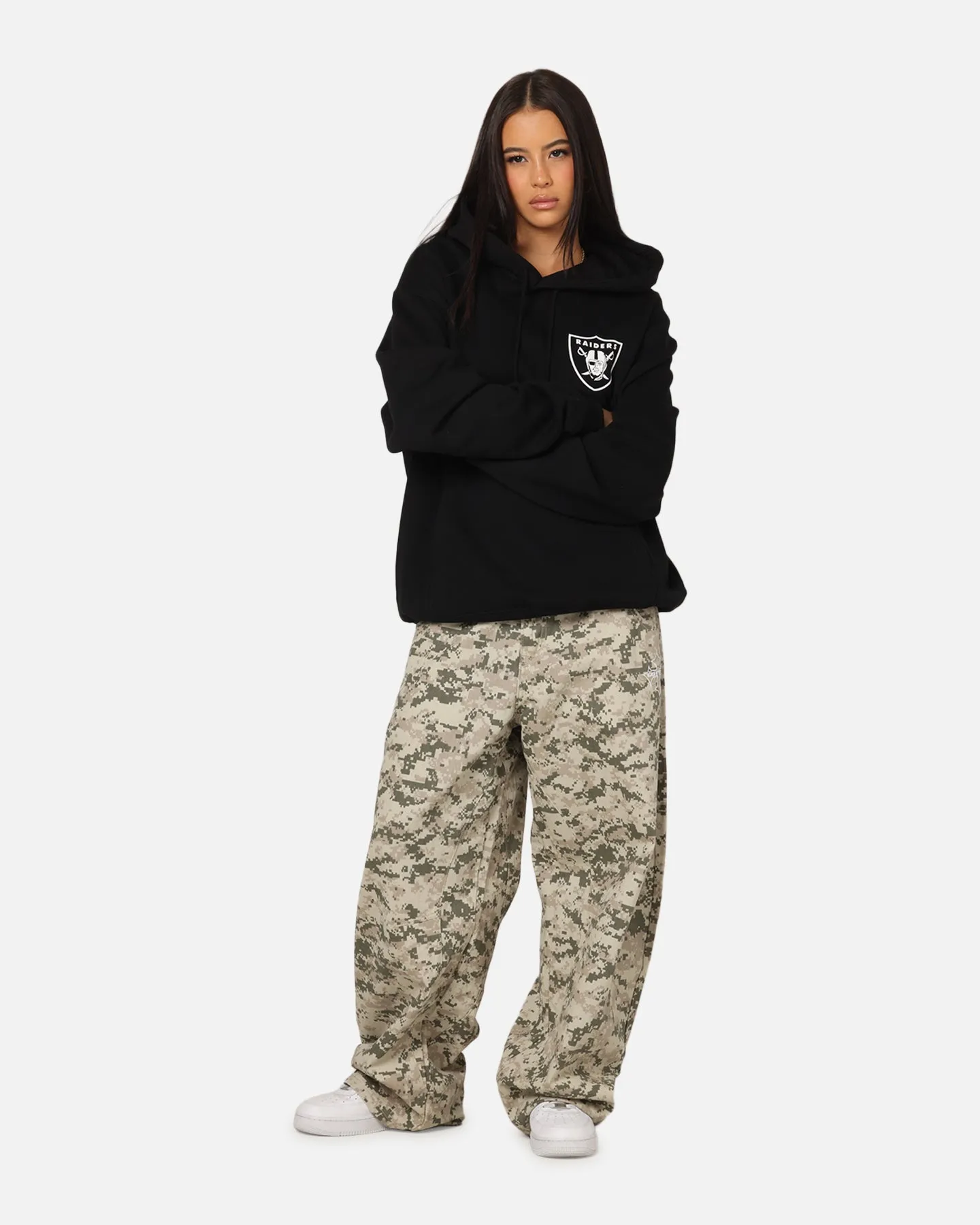 Majestic Athletic Las Vegas Raiders Champs Serial Mono Hoodie Black sold by Culture Kings product image thumbnail 3
