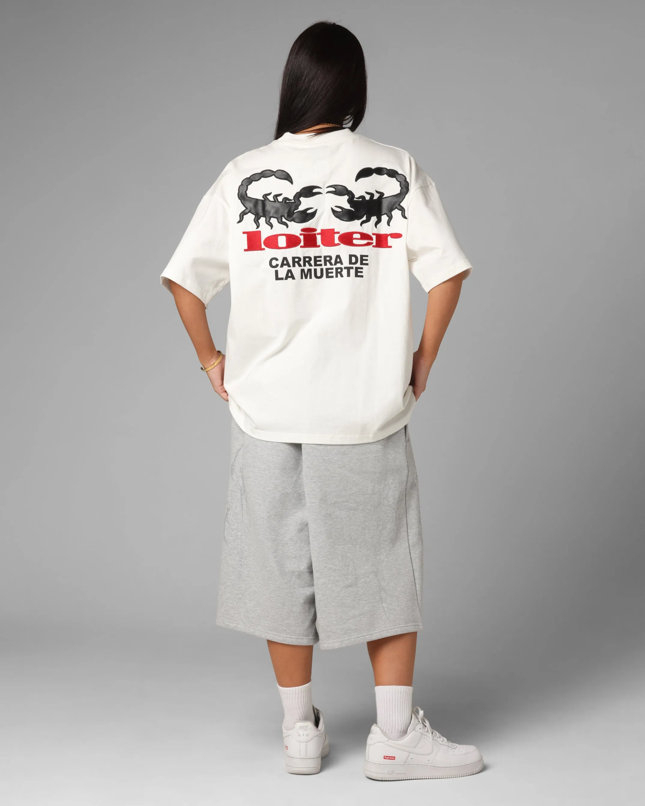 Loiter Bullrush Premium T-Shirt Off White sold by Culture Kings product image thumbnail 3