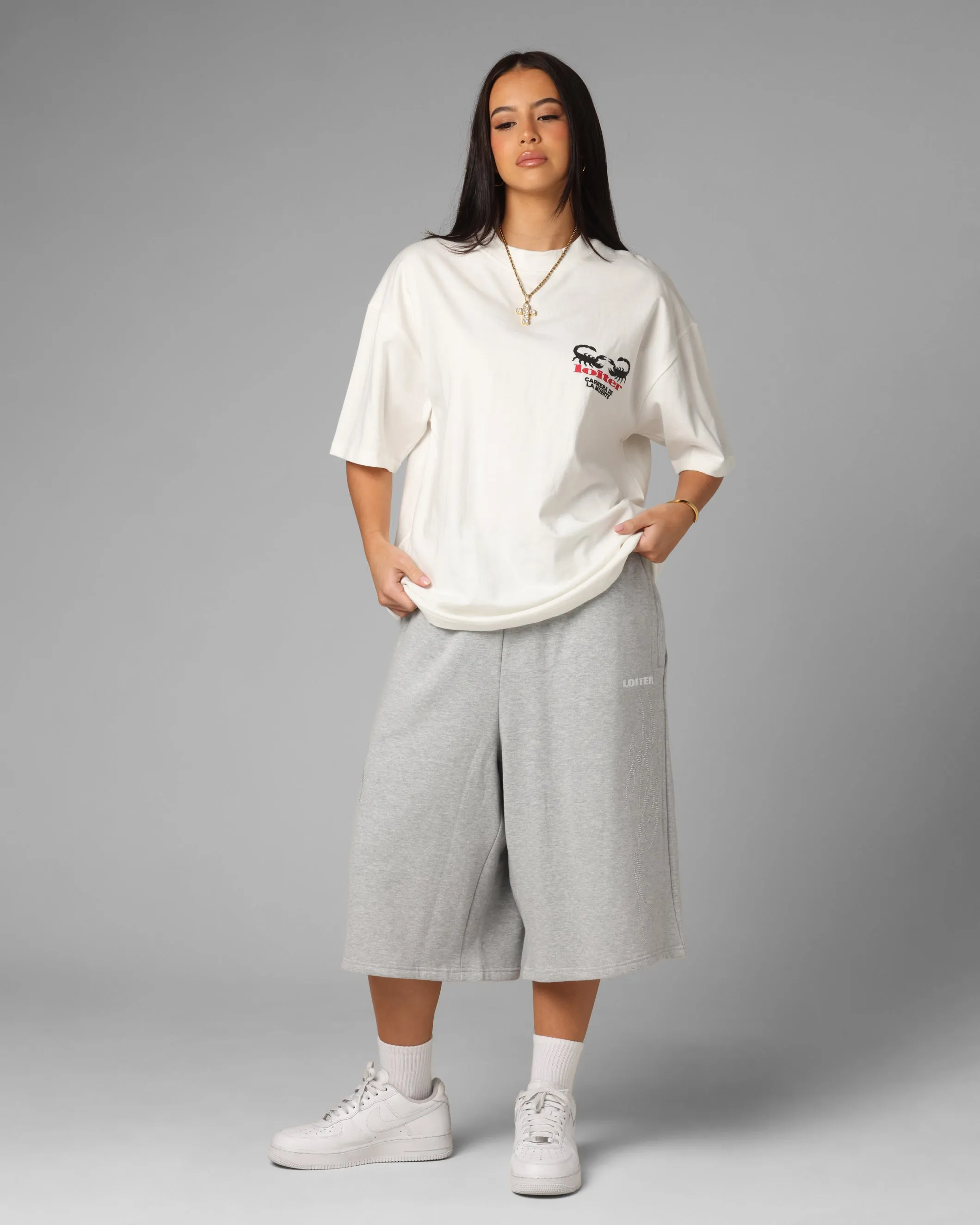 Loiter Bullrush Premium T-Shirt Off White sold by Culture Kings product image thumbnail 4