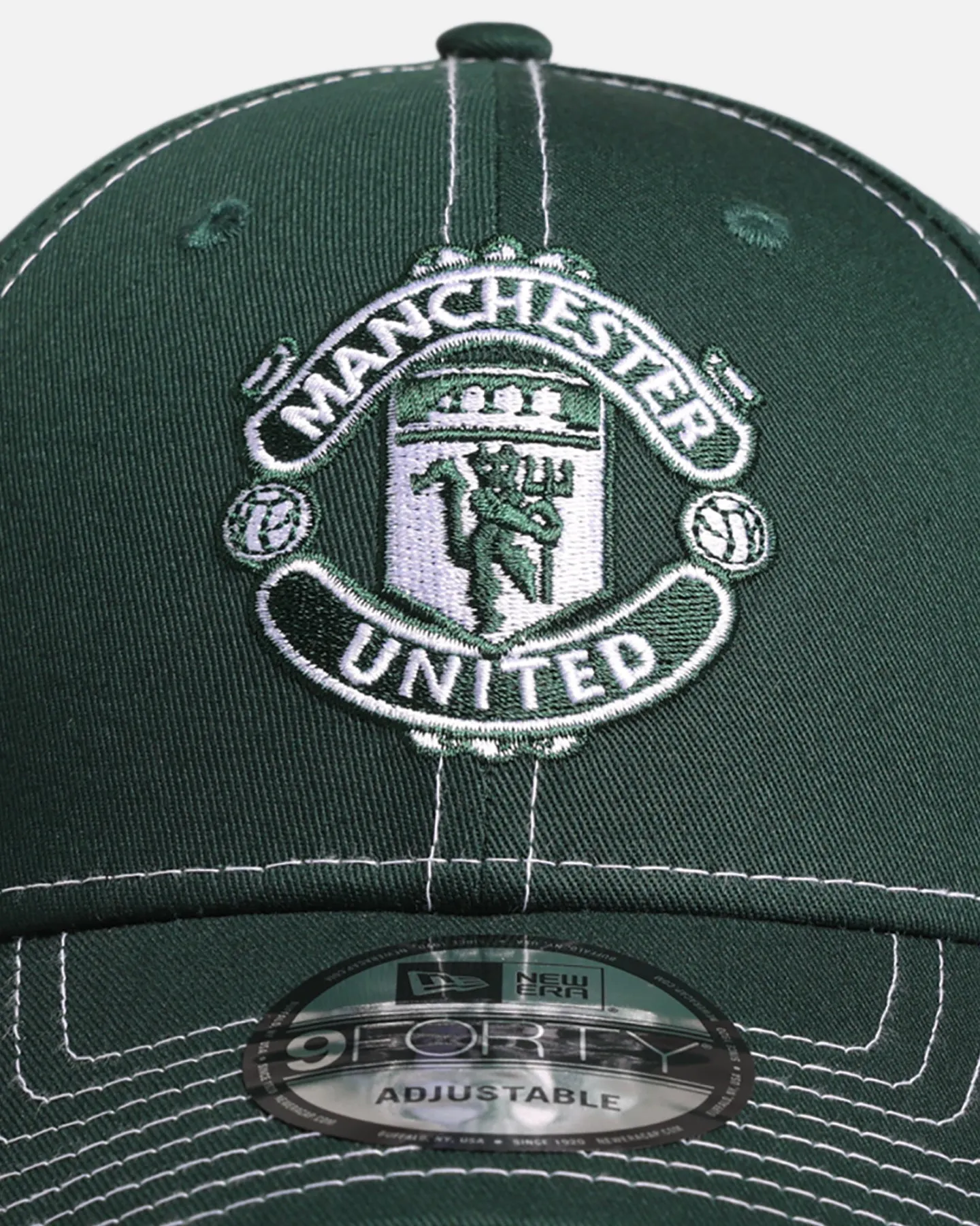 New Era Manchester United F.C. 9FORTY Casual Strapback Dark Green sold by Culture Kings product image thumbnail 5