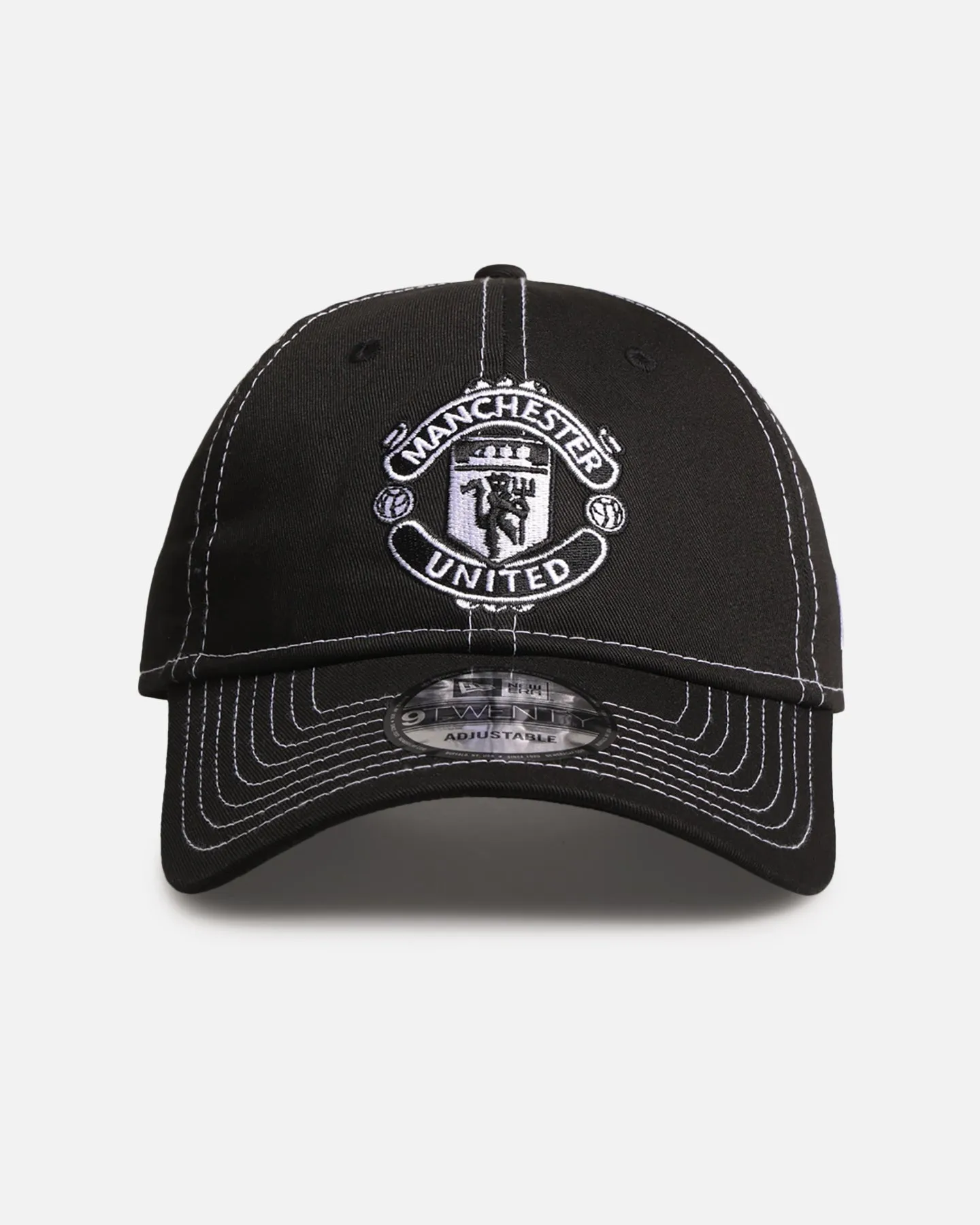 New Era Manchester United F.C. 9TWENTY Strapback Black sold by Culture Kings