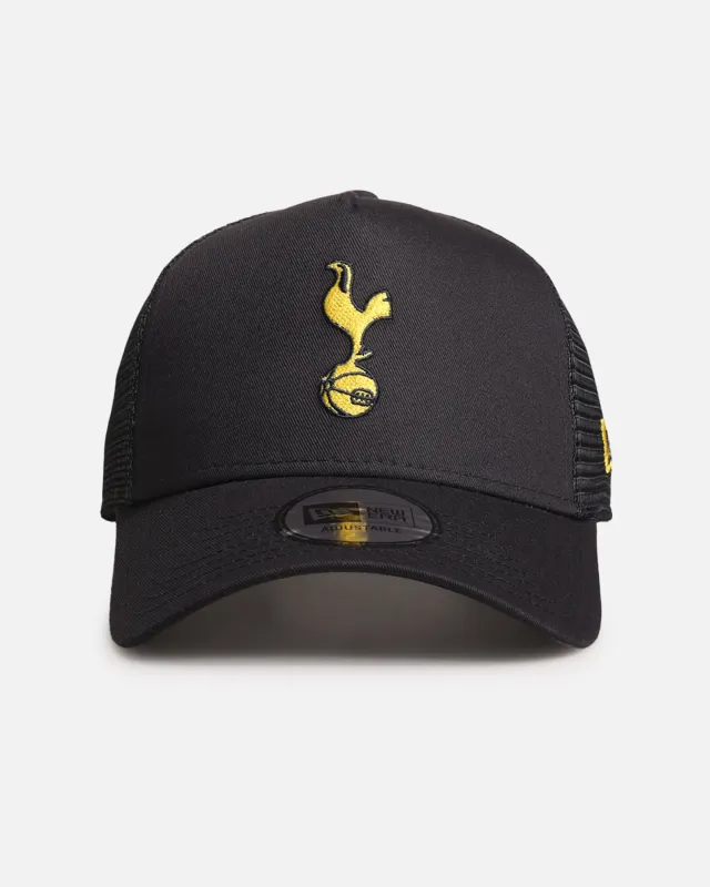 New Era Tottenham Hotspur F.C. 9FORTY A-Frame Trucker Snapback Navy sold by Culture Kings