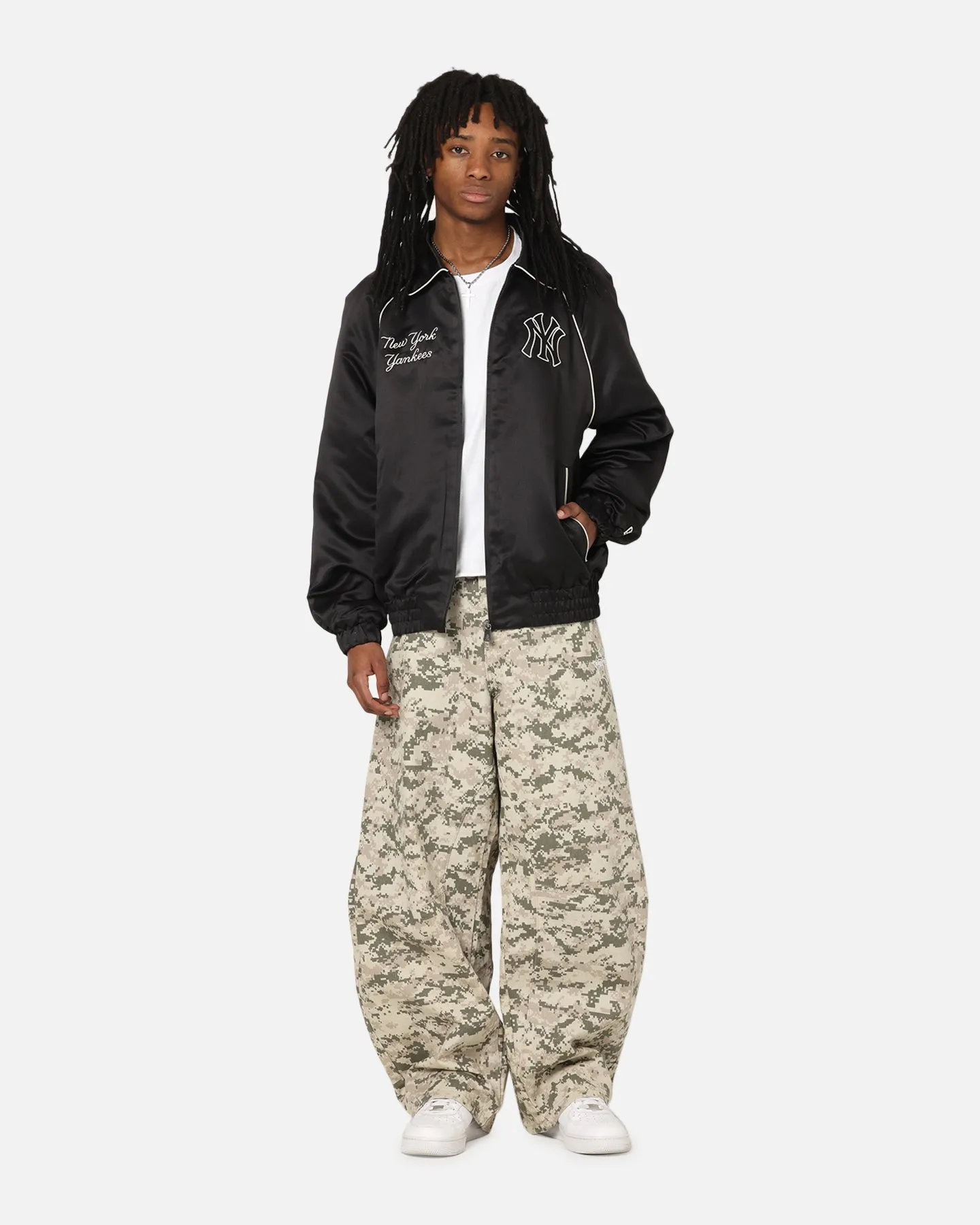 New Era New York Yankees MLB Club Jacket Black sold by Culture Kings product image thumbnail 3