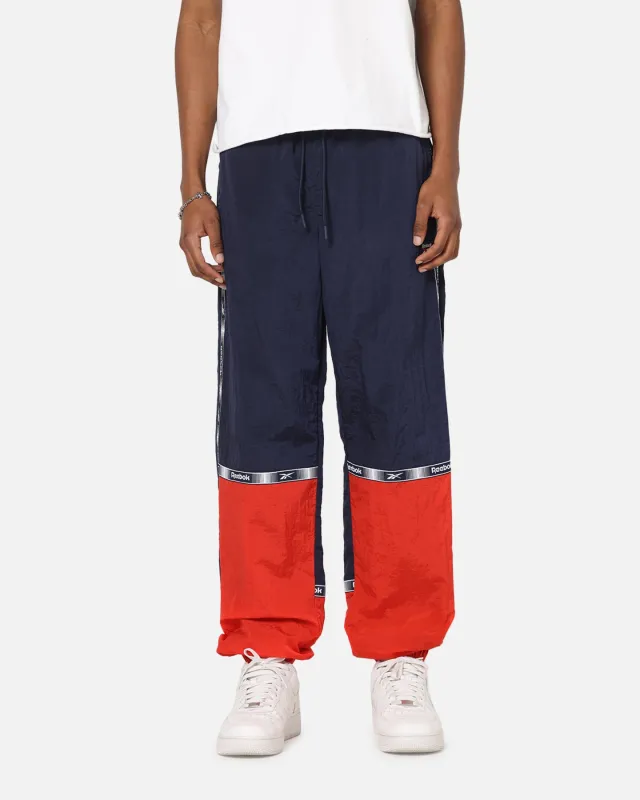 Reebok Colour Block Joggers Navy/Red made by Reebok
