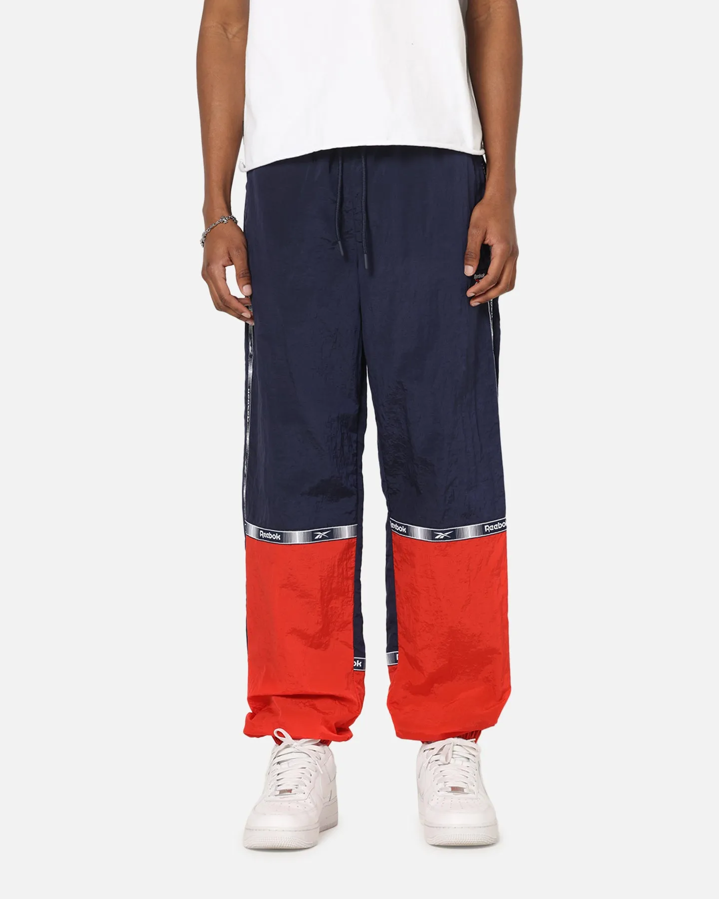 Reebok Colour Block Joggers Navy/Red sold by Culture Kings