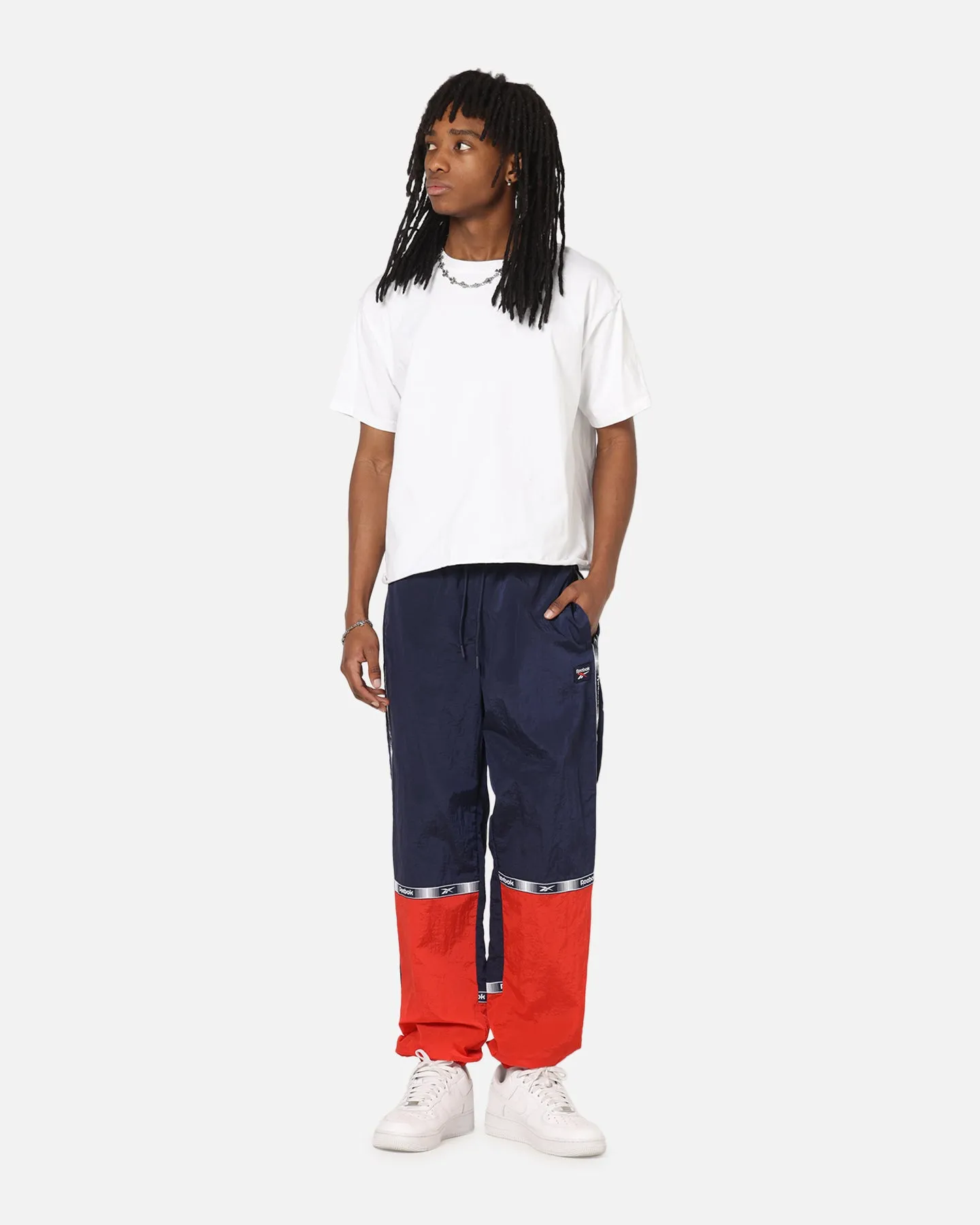 Reebok Colour Block Joggers Navy/Red sold by Culture Kings product image thumbnail 2