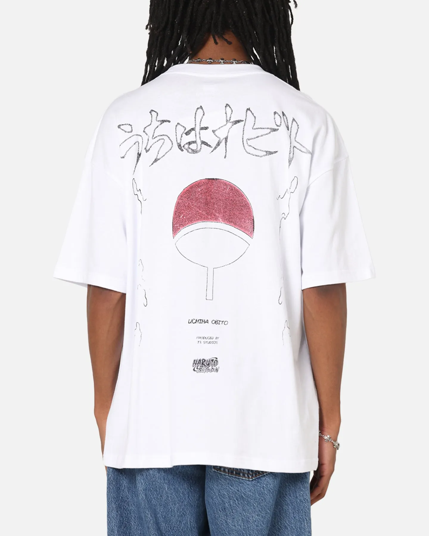 73Studio X Naruto Shippuden Obito Vintage T-Shirt White sold by Culture Kings product image thumbnail 2