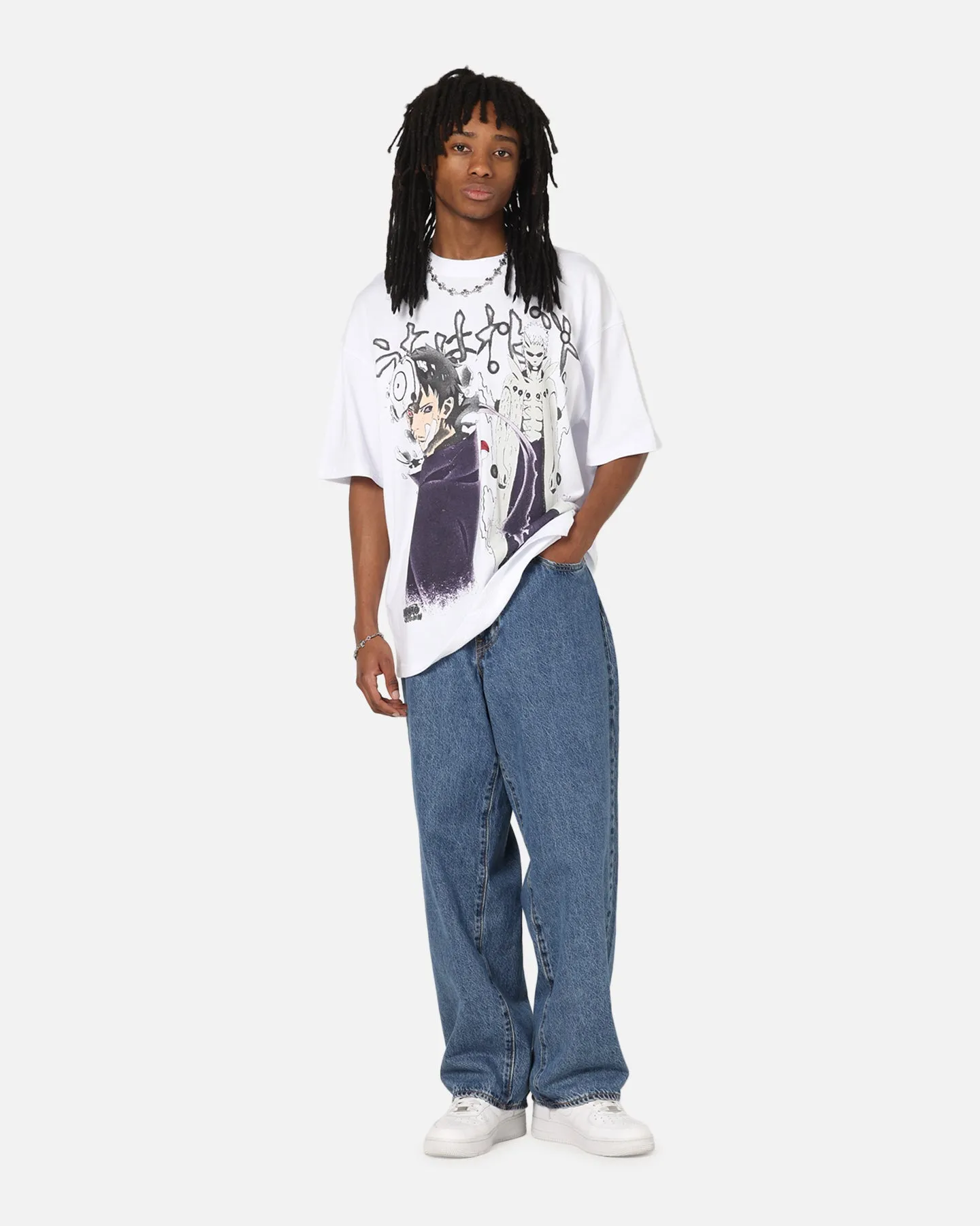 73Studio X Naruto Shippuden Obito Vintage T-Shirt White sold by Culture Kings product image thumbnail 3