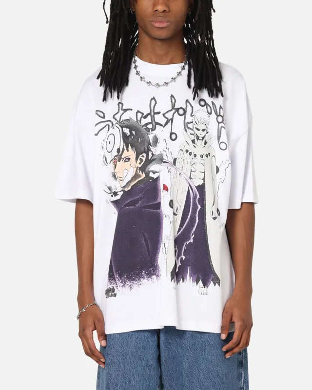 73Studio X Naruto Shippuden Obito Vintage T-Shirt White sold by Culture Kings