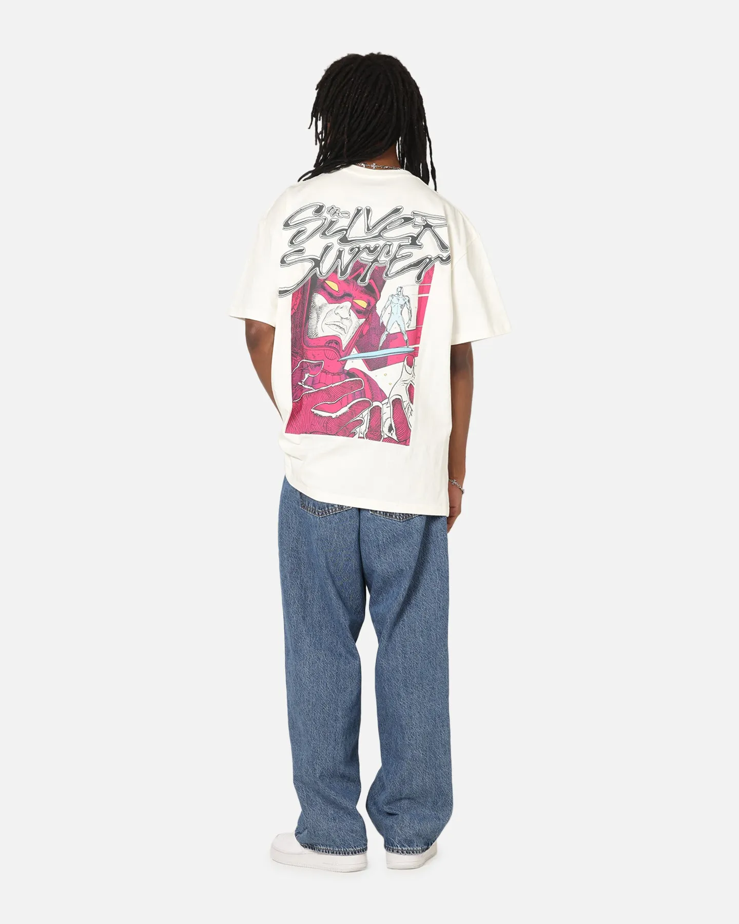73Studio Marvel Fantastic Four Silver Surfer Heavy T-Shirt Off White sold by Culture Kings product image thumbnail 4