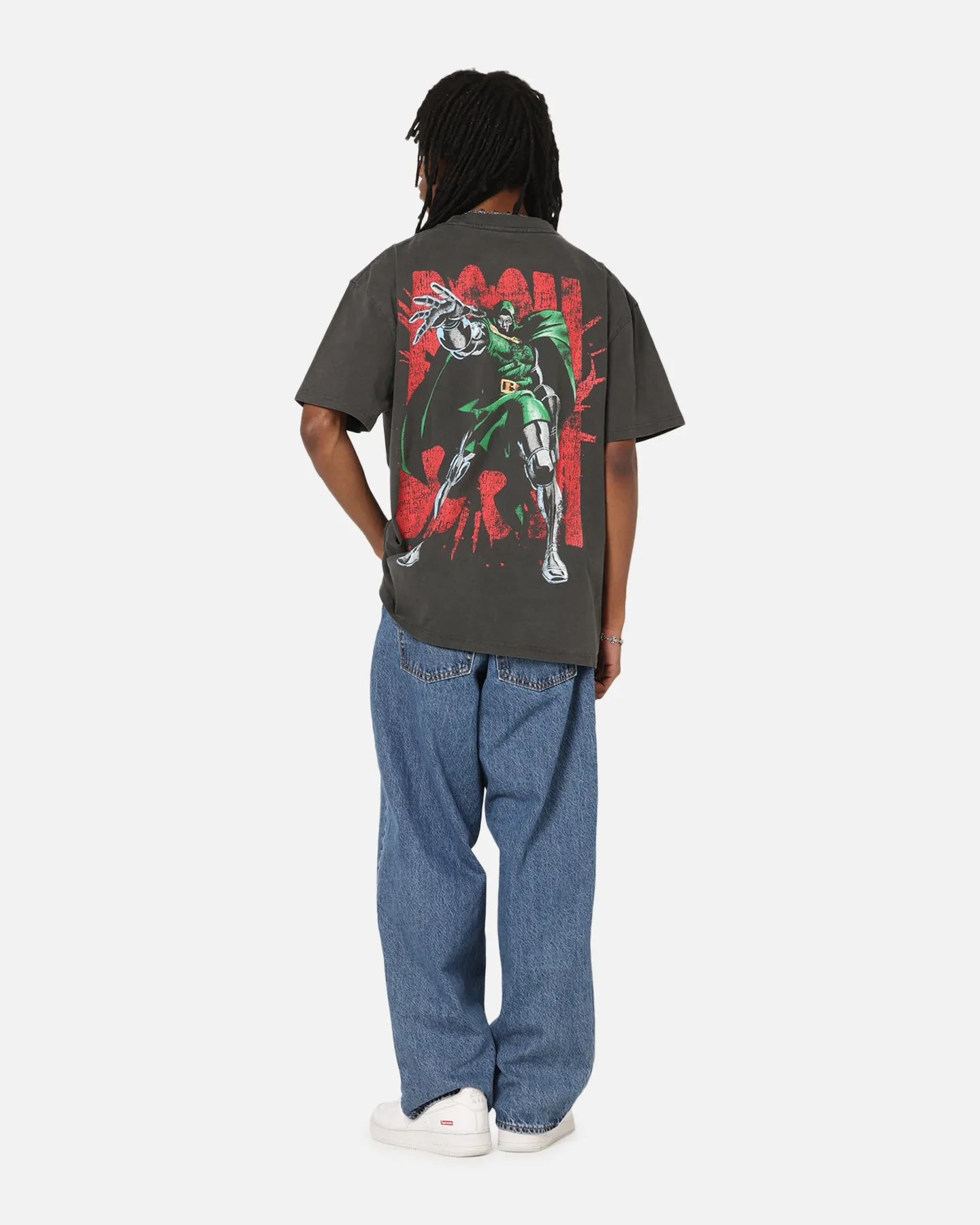 73Studio Marvel Fantastic Four Doctor Doom Heavy T-Shirt Black Wash sold by Culture Kings product image thumbnail 4