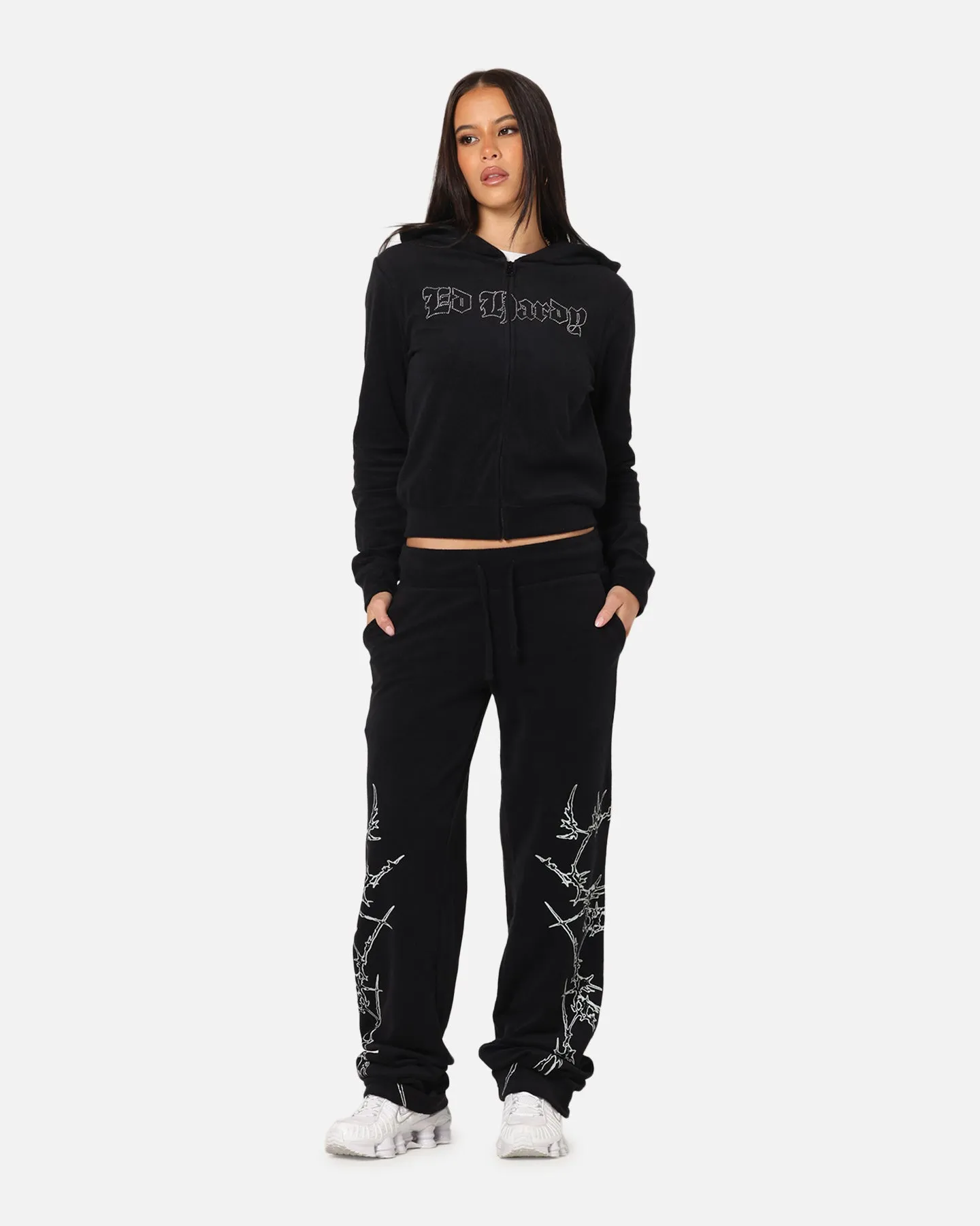 Ed Hardy Women's Raver Trackpants Black sold by Culture Kings