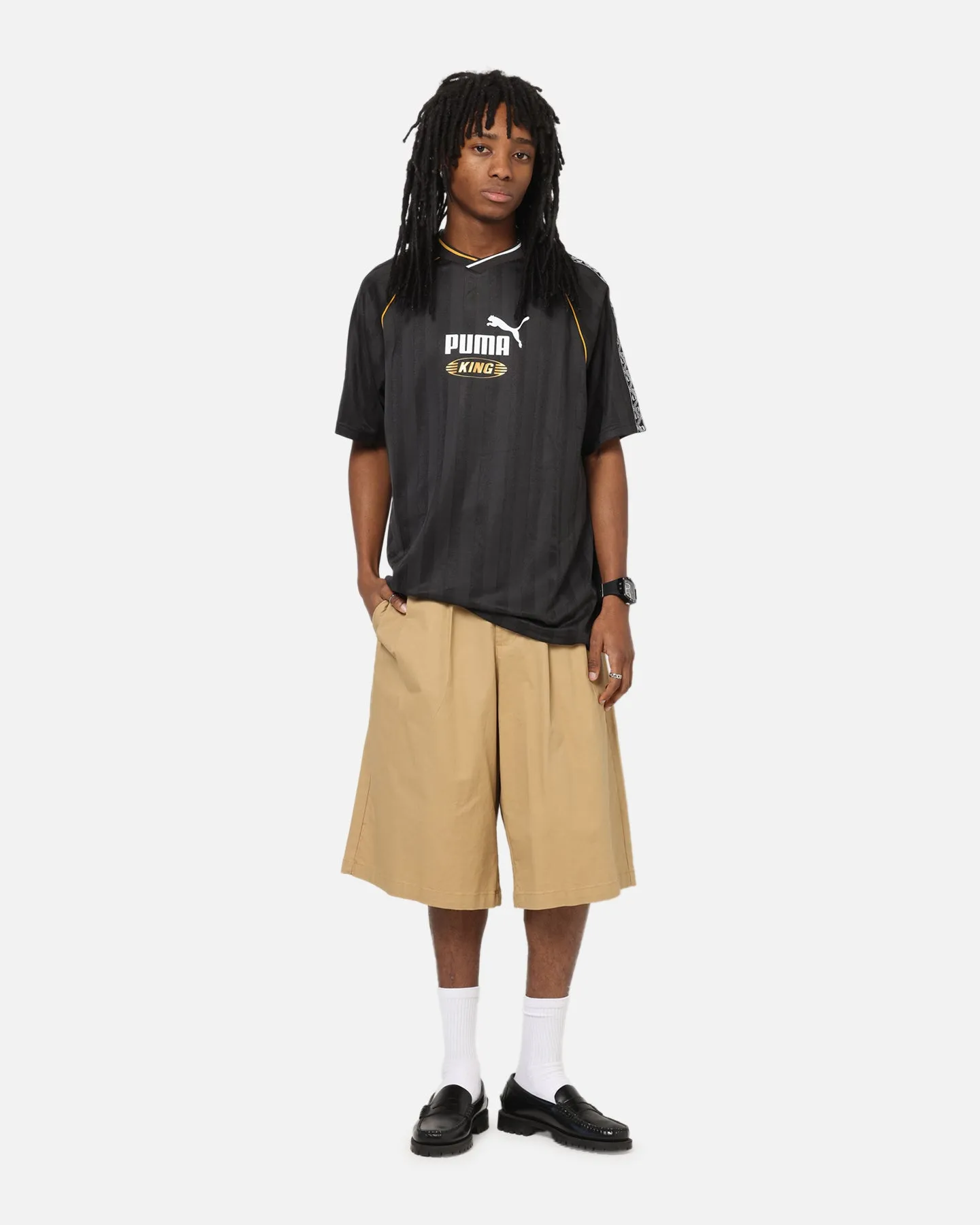 Puma King Relaxed Football Jersey Black sold by Culture Kings product image thumbnail 2
