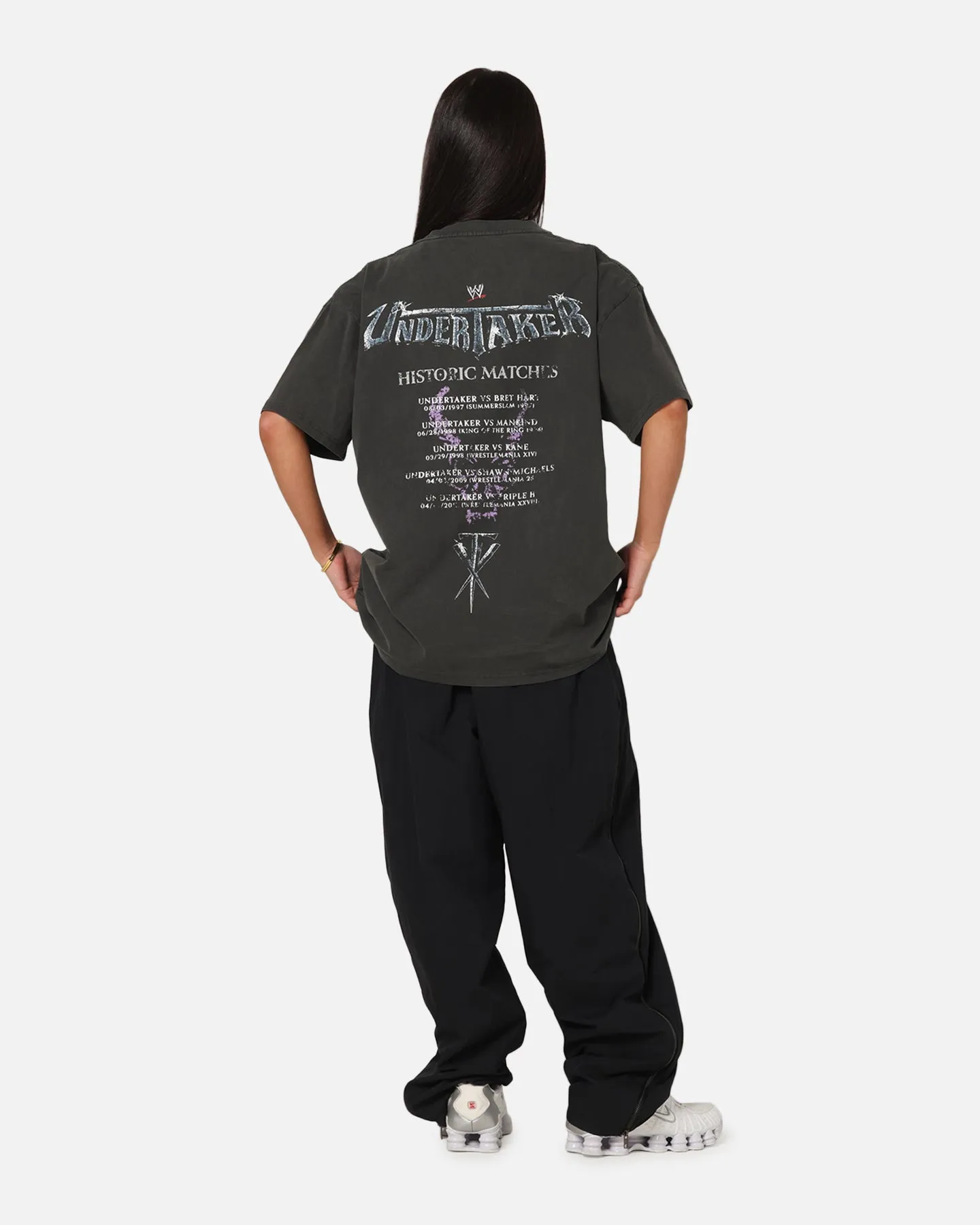 Culture Kings X WWE The Undertaker Summer Slam Heavy T-Shirt Black Wash sold by Culture Kings product image thumbnail 4