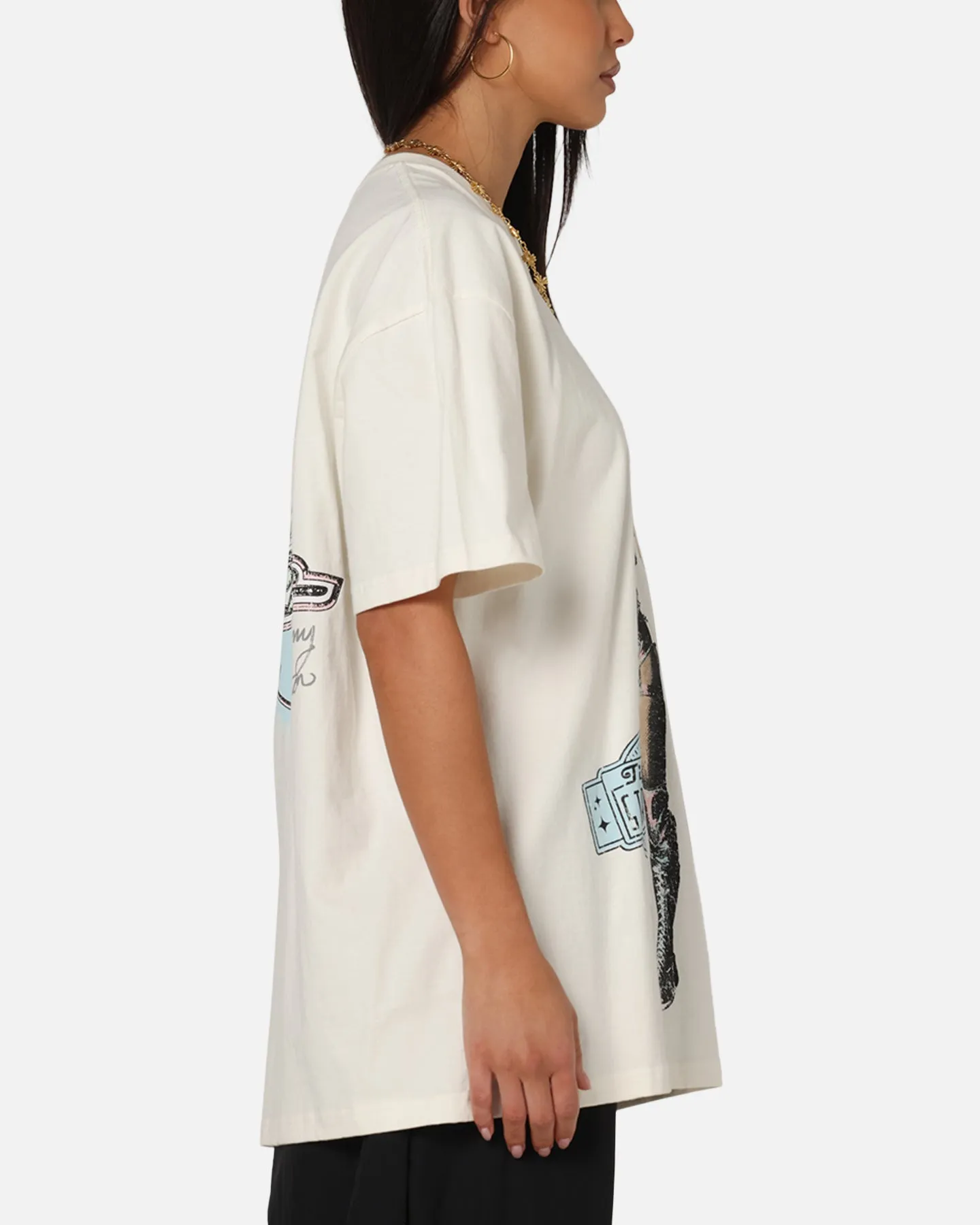 Culture Kings X WWE Tiffany Stratton Summer Slam Heavy T-Shirt Off White sold by Culture Kings product image thumbnail 5