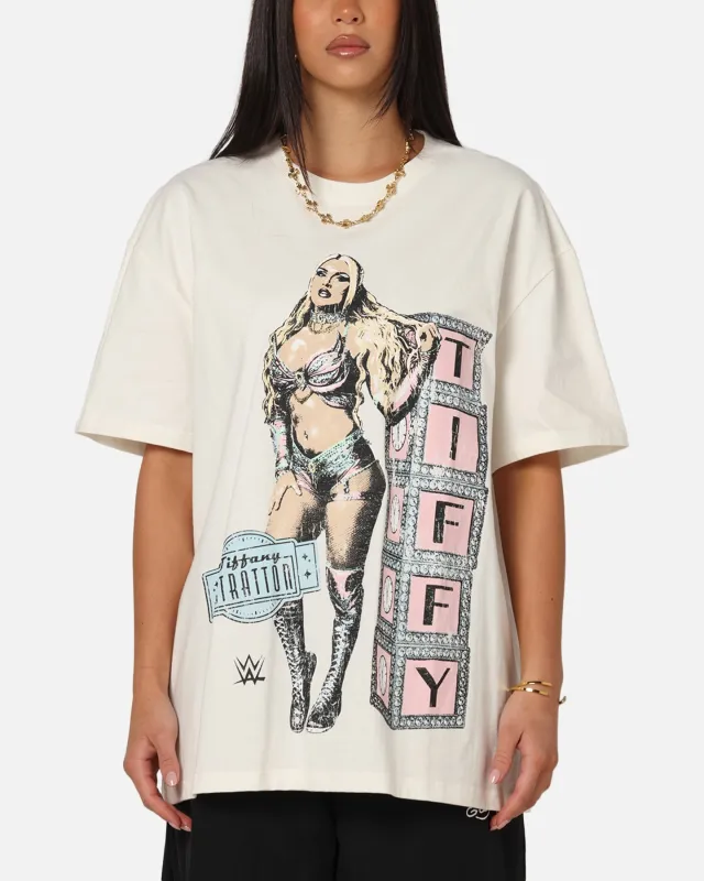 Culture Kings X WWE Tiffany Stratton Summer Slam Heavy T-Shirt Off White made by Culture Kings