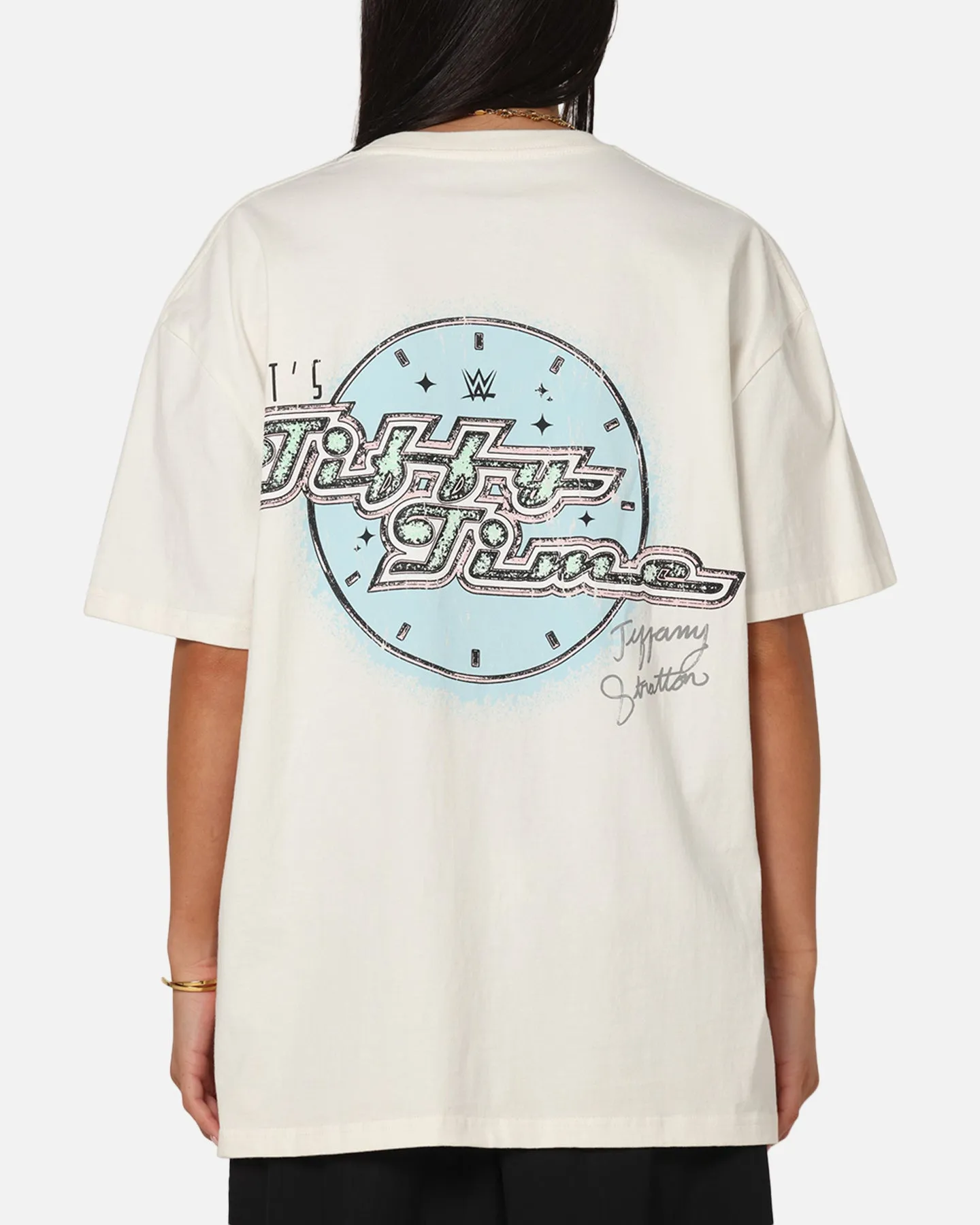 Culture Kings X WWE Tiffany Stratton Summer Slam Heavy T-Shirt Off White sold by Culture Kings product image thumbnail 2