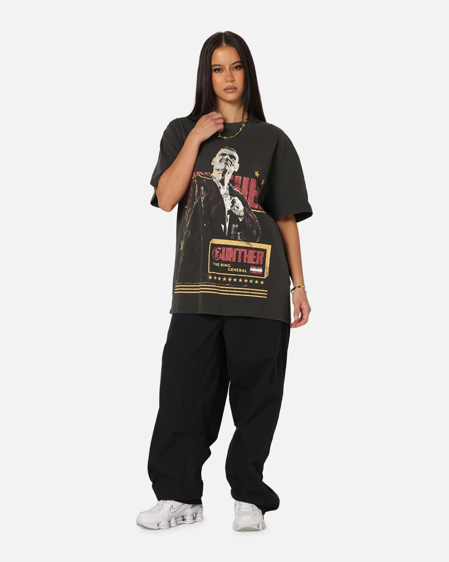 Culture Kings X WWE Gunther Summer Slam Heavy T-Shirt Black Wash sold by Culture Kings product image thumbnail 3