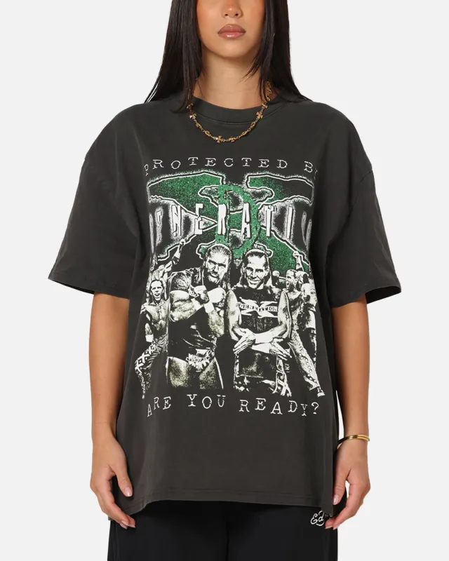 Culture Kings X WWE D-Generation X Summer Slam Heavy T-Shirt Black Wash sold by Culture Kings