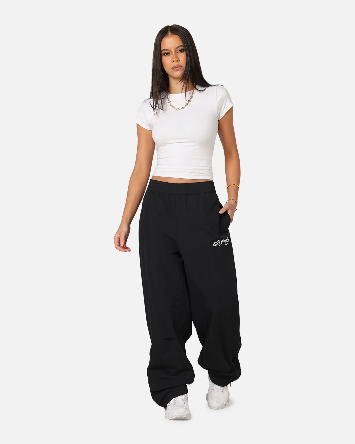 Ed Hardy Zip Track Pants Black sold by Culture Kings product image thumbnail 2