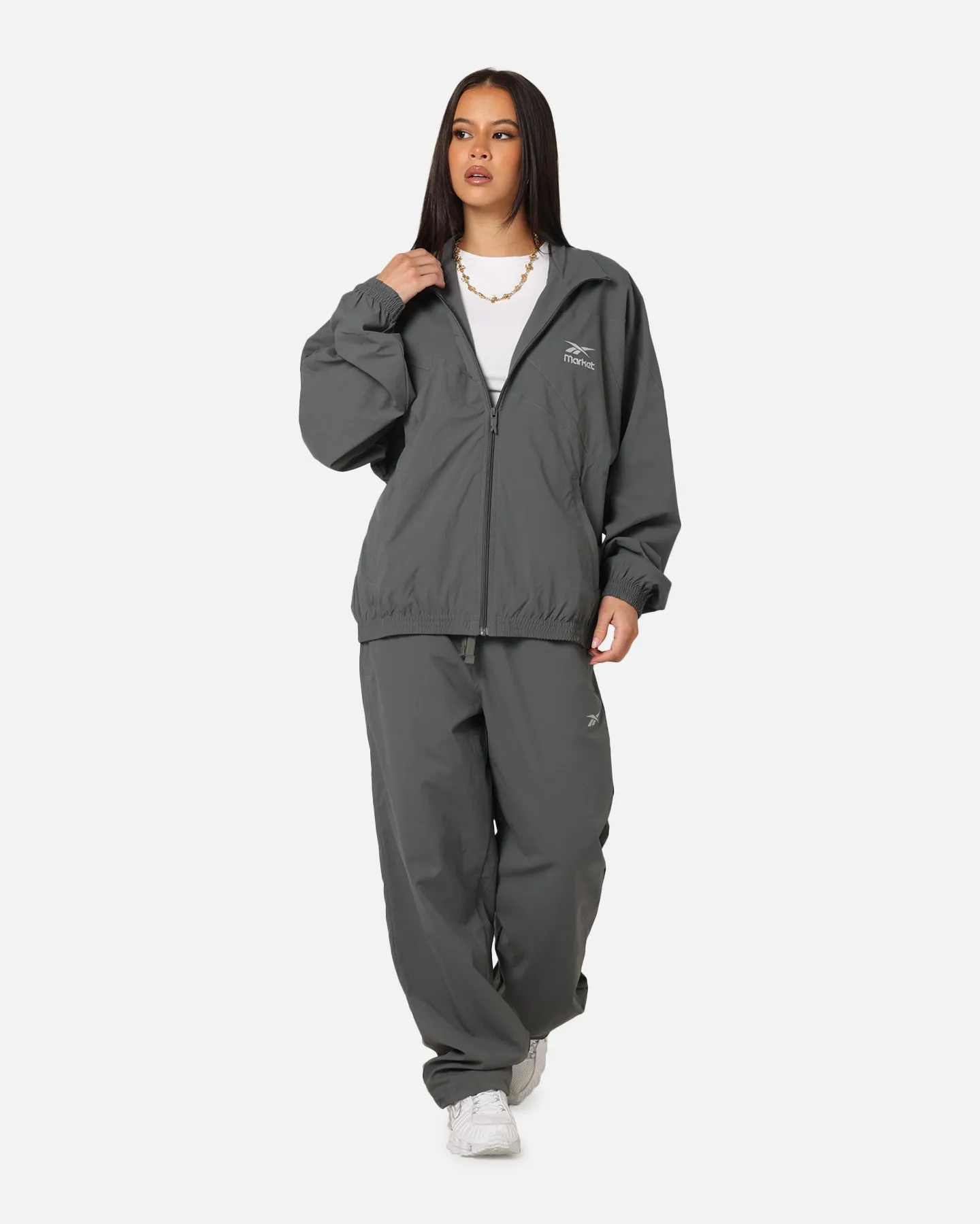 Reebok X Market Vector Jacket Grey/Silver sold by Culture Kings product image thumbnail 2