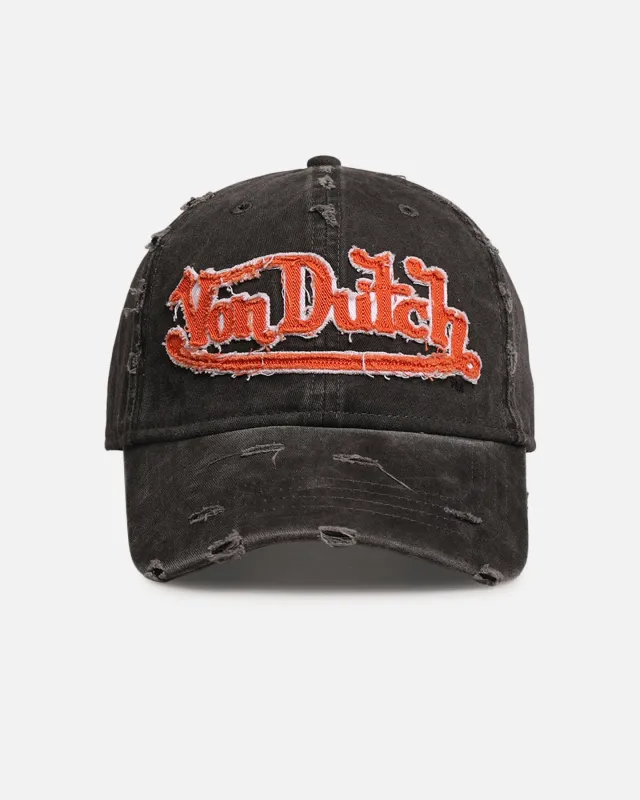 Von Dutch Von Dutch Dad Strapback Hat Washed Black sold by Culture Kings