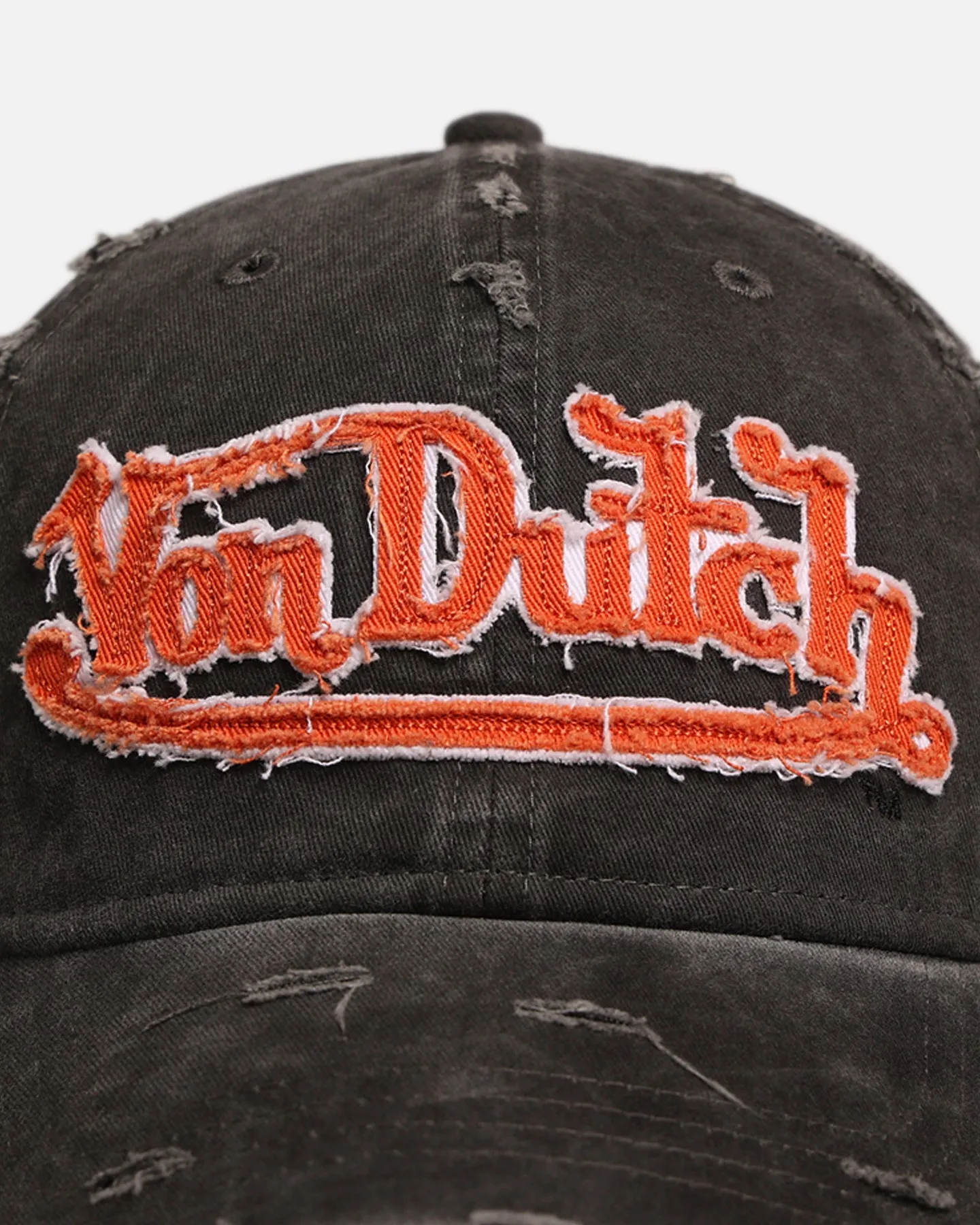 Von Dutch Von Dutch Dad Strapback Hat Washed Black sold by Culture Kings product image thumbnail 5