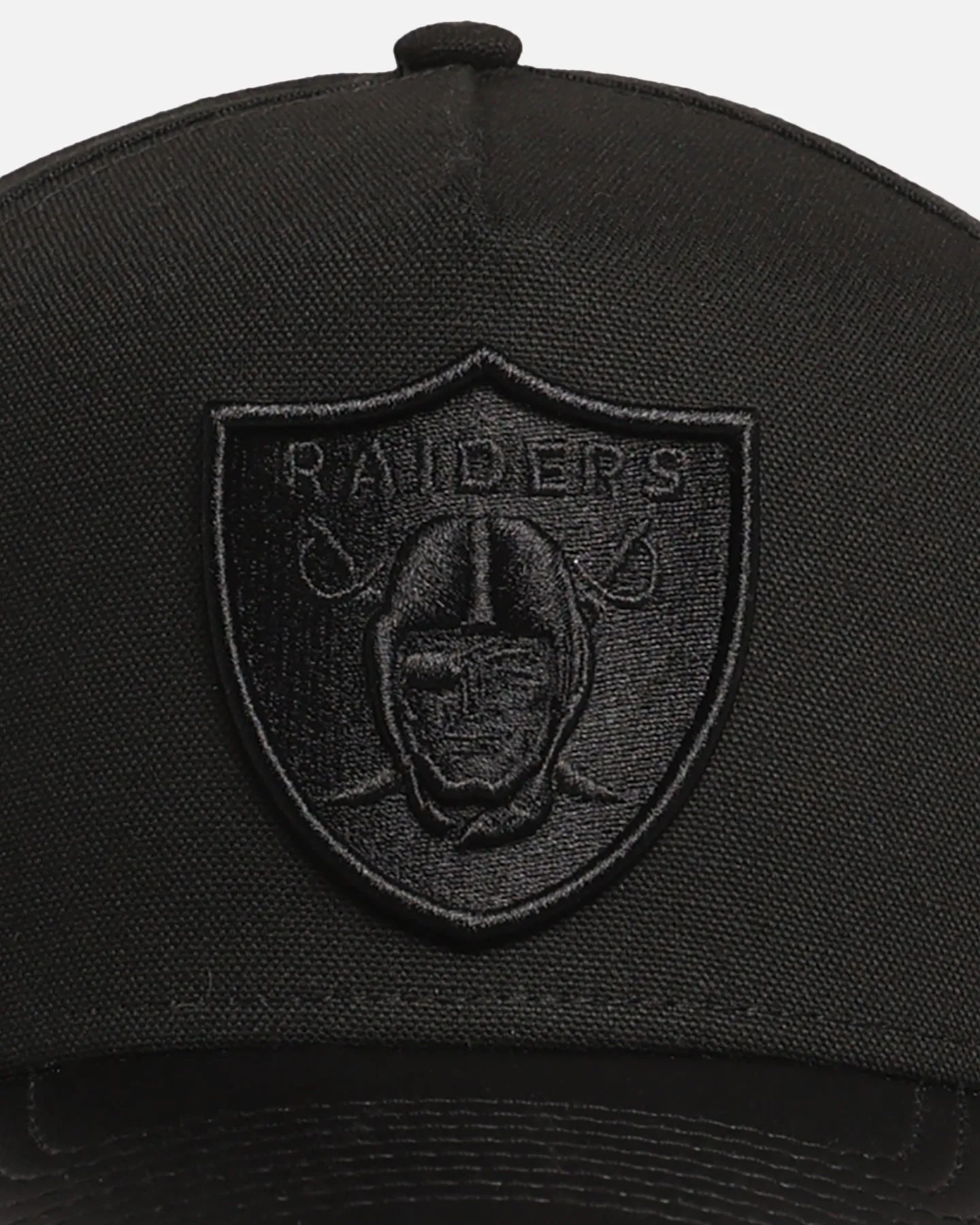 New Era Las Vegas Raiders 'Canvas Leather' 9FORTY A-Frame Snapback Black sold by Culture Kings product image thumbnail 5