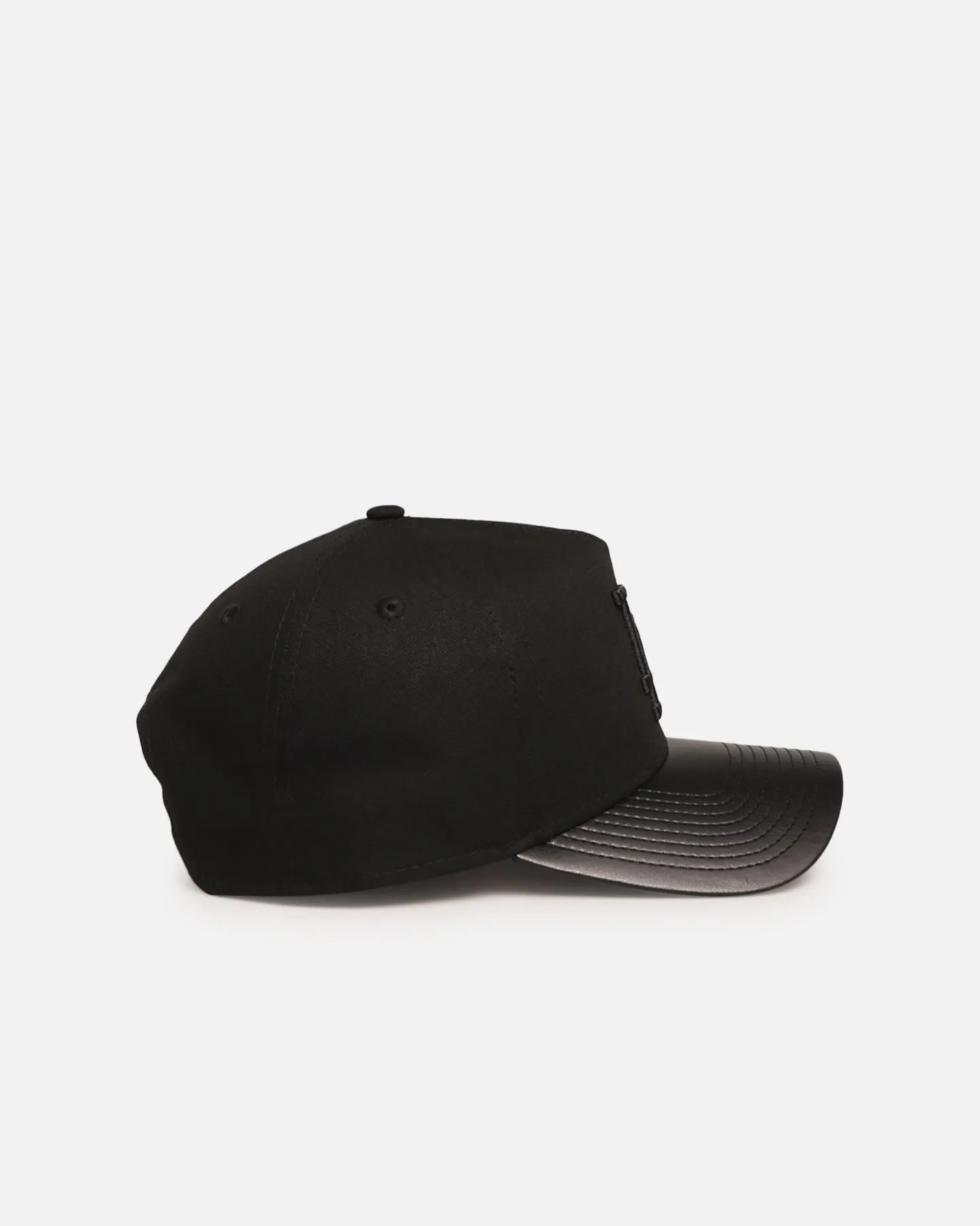 New Era Los Angeles Dodgers 'Canvas Leather' 9FORTY A-Frame Snapback Black sold by Culture Kings product image thumbnail 3