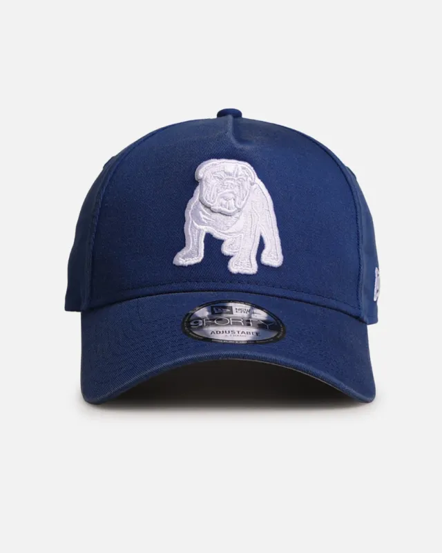 New Era Canterbury-Bankstown Bulldogs 'NRL Washed OTC' 9FORTY A-Frame Snapback Blue made by New Era