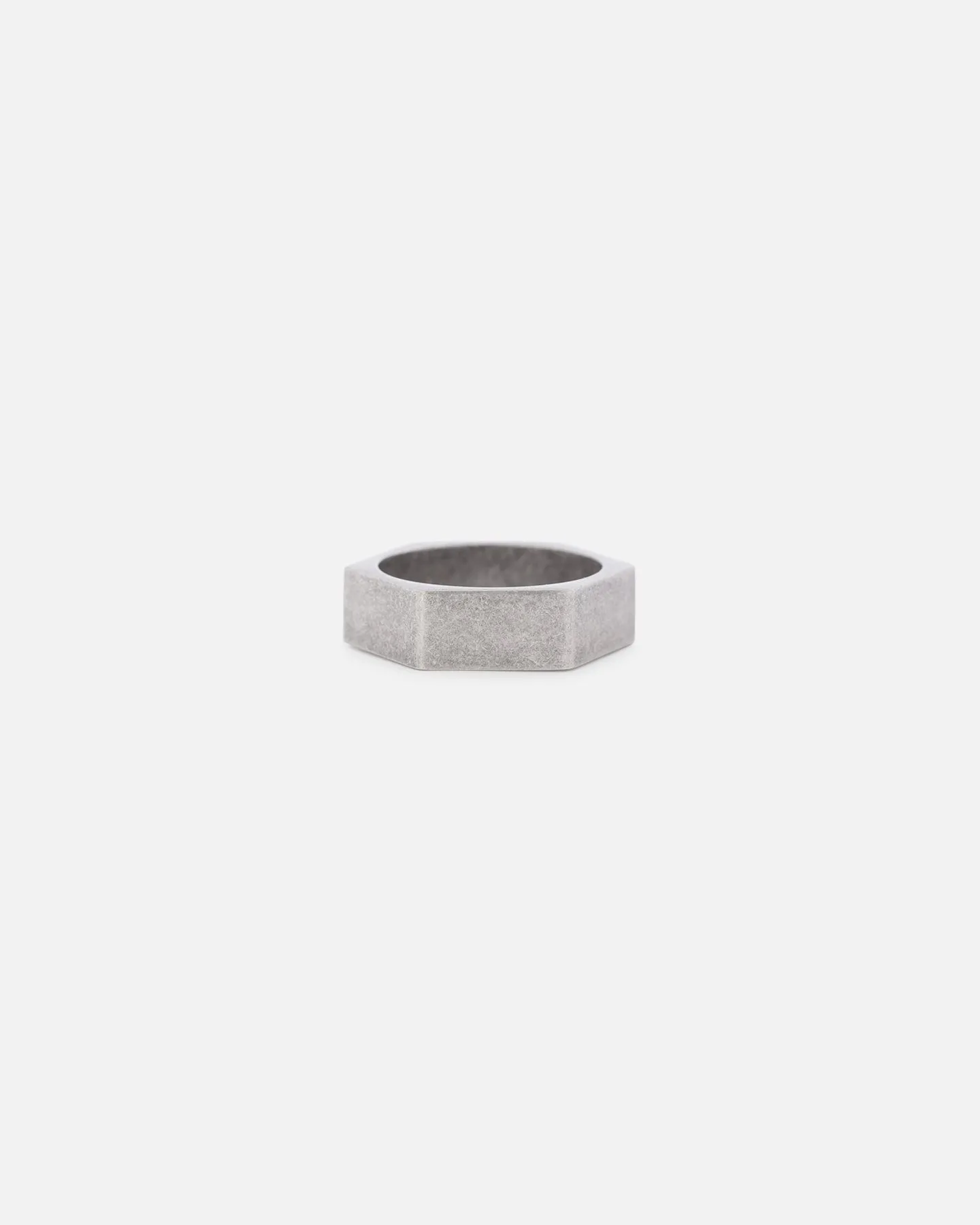 Saint Morta Hex Ring Antique Silver sold by Culture Kings
