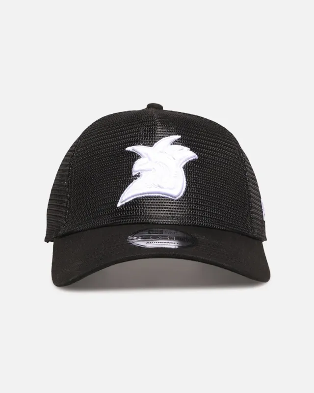New Era Sydney Roosters 'NRL Mesh Crown' 9FORTY A-Frame Trucker Snapback Black sold by Culture Kings