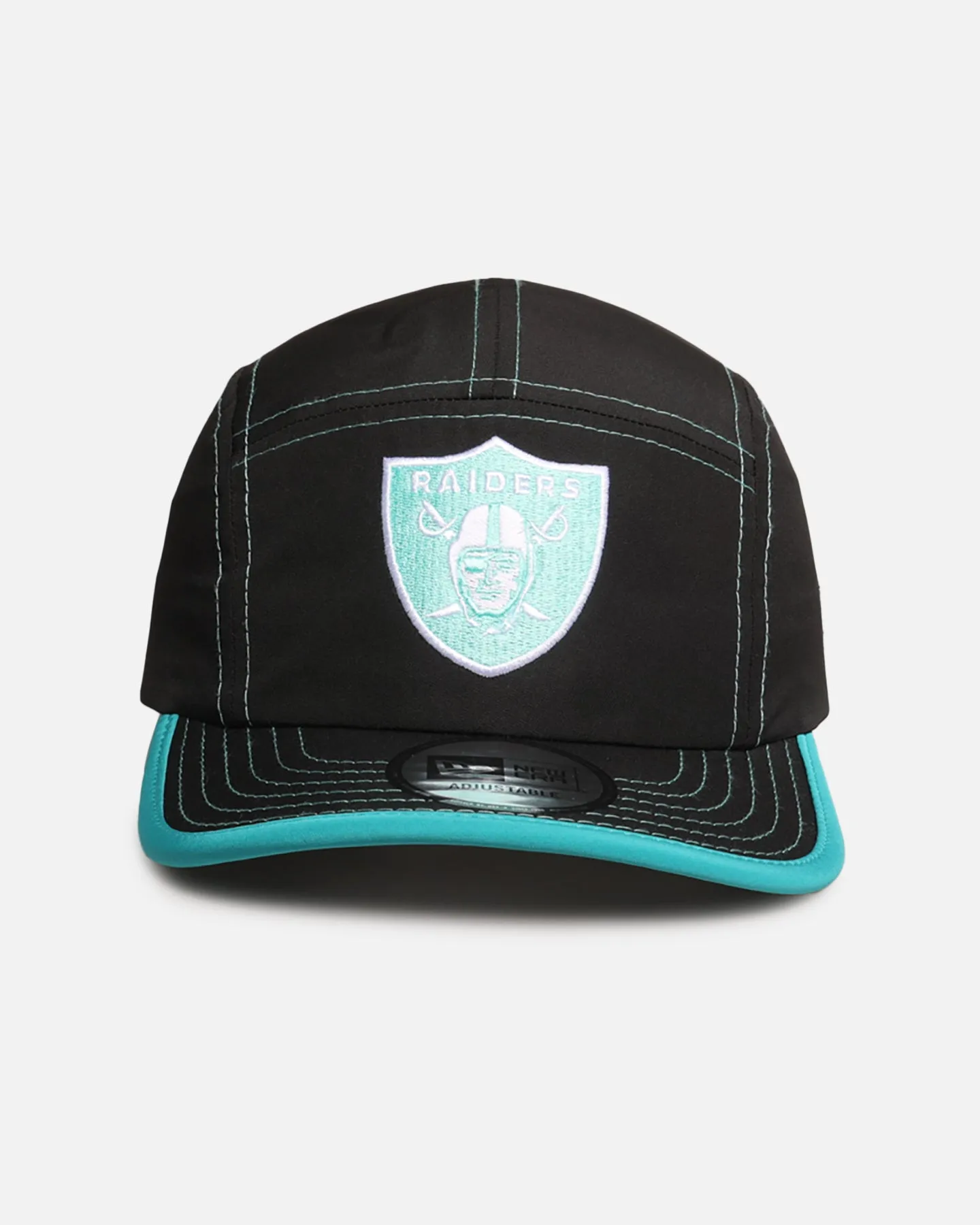 New Era Las Vegas Raiders 'Black Aqua' Camper Strapback Black/Aqua sold by Culture Kings