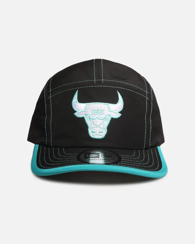 New Era Chicago Bulls 'Black Aqua' Camper Strapback Black/Aqua sold by Culture Kings