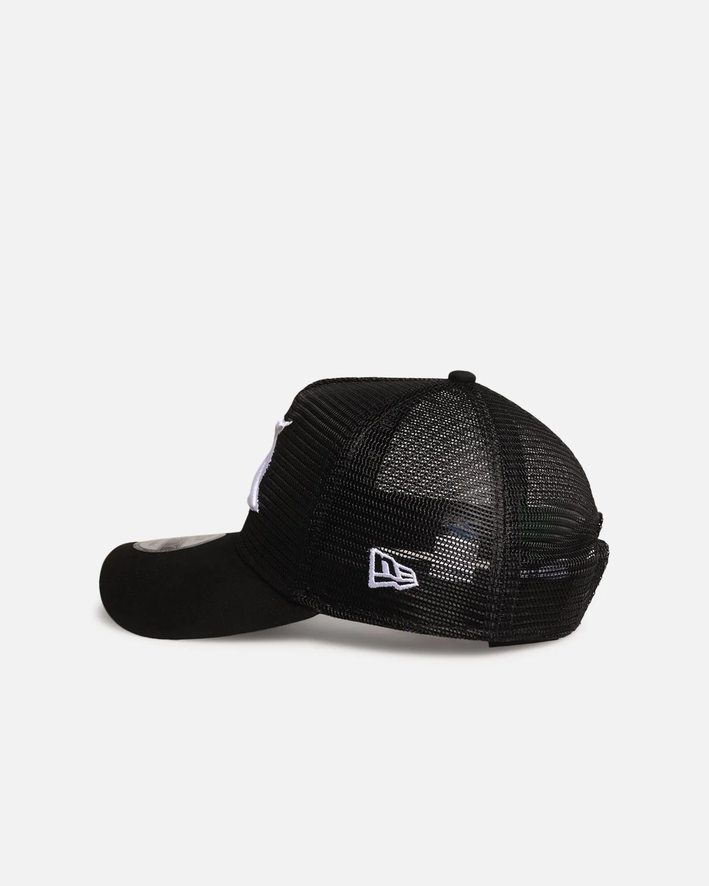 New Era Cronulla Sutherland Sharks 'NRL Mesh Crown' 9FORTY A-Frame Trucker Snapback Black sold by Culture Kings product image thumbnail 4