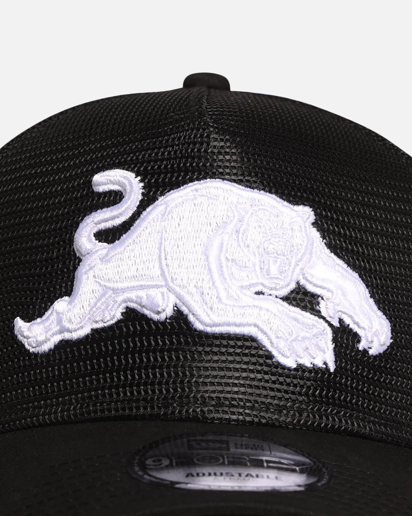 New Era Penrith Panthers 'NRL Mesh Crown' 9FORTY A-Frame Trucker Snapback Black sold by Culture Kings product image thumbnail 5