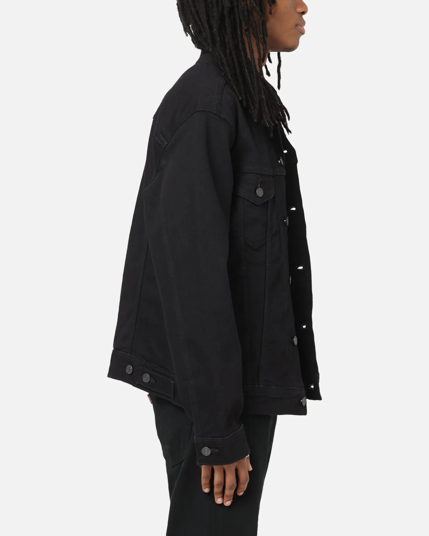 Levi Strauss And Co Denim Trucker Jacket Black sold by Culture Kings product image thumbnail 4
