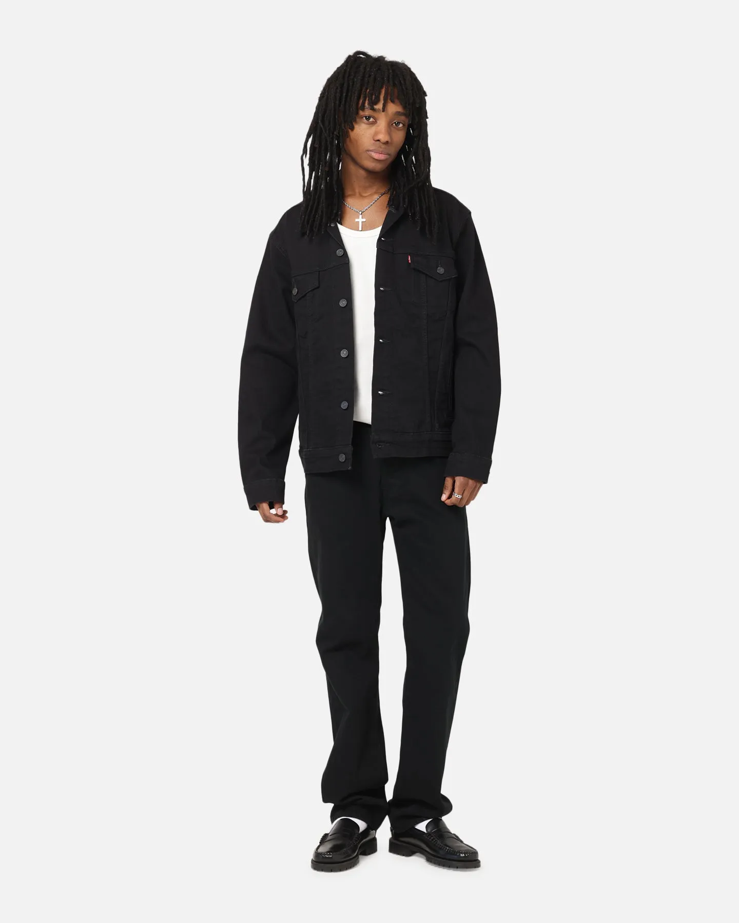 Levi Strauss And Co Denim Trucker Jacket Black sold by Culture Kings product image thumbnail 2