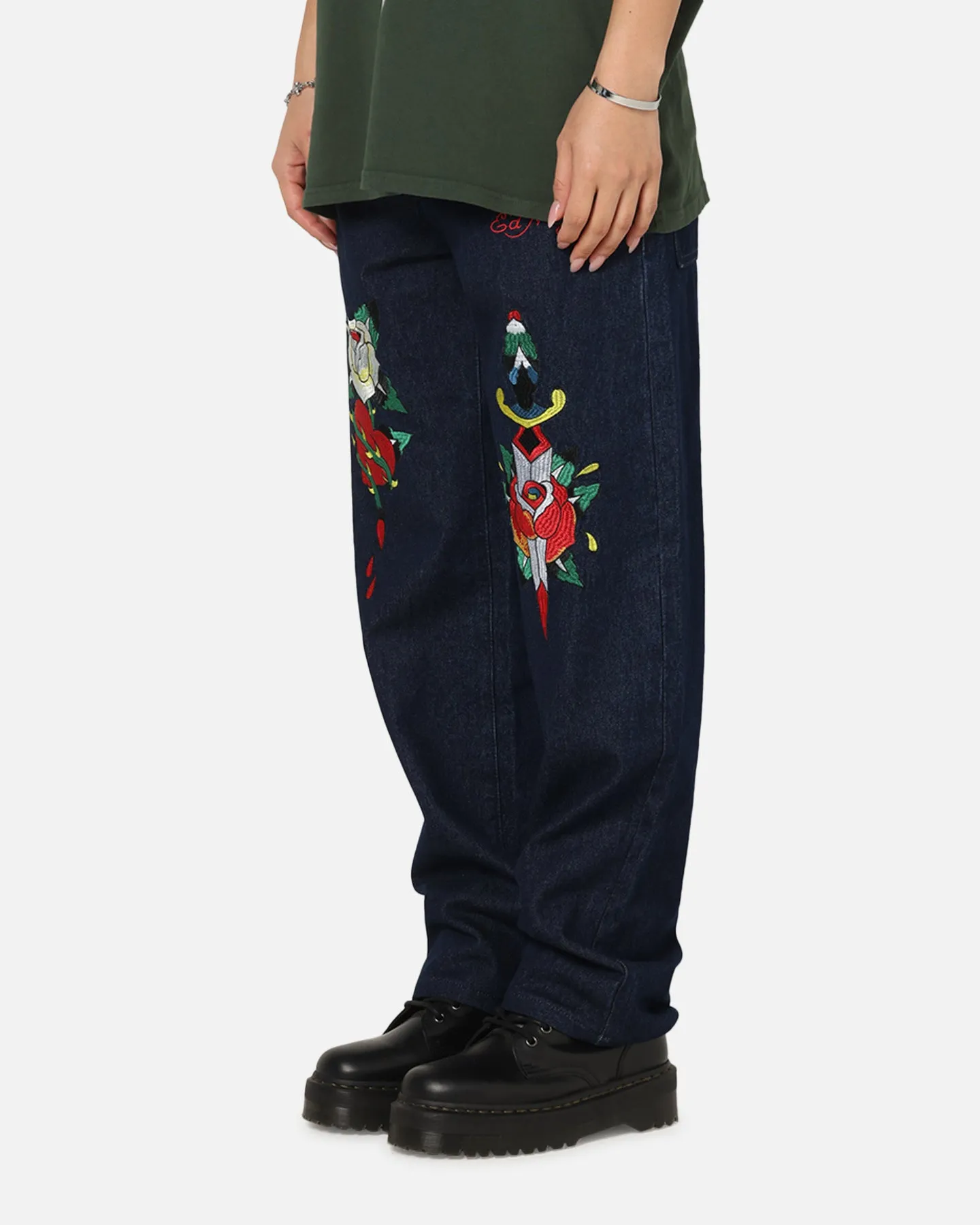 Ed Hardy Once Wounded Jeans Dark Indigo sold by Culture Kings product image thumbnail 5