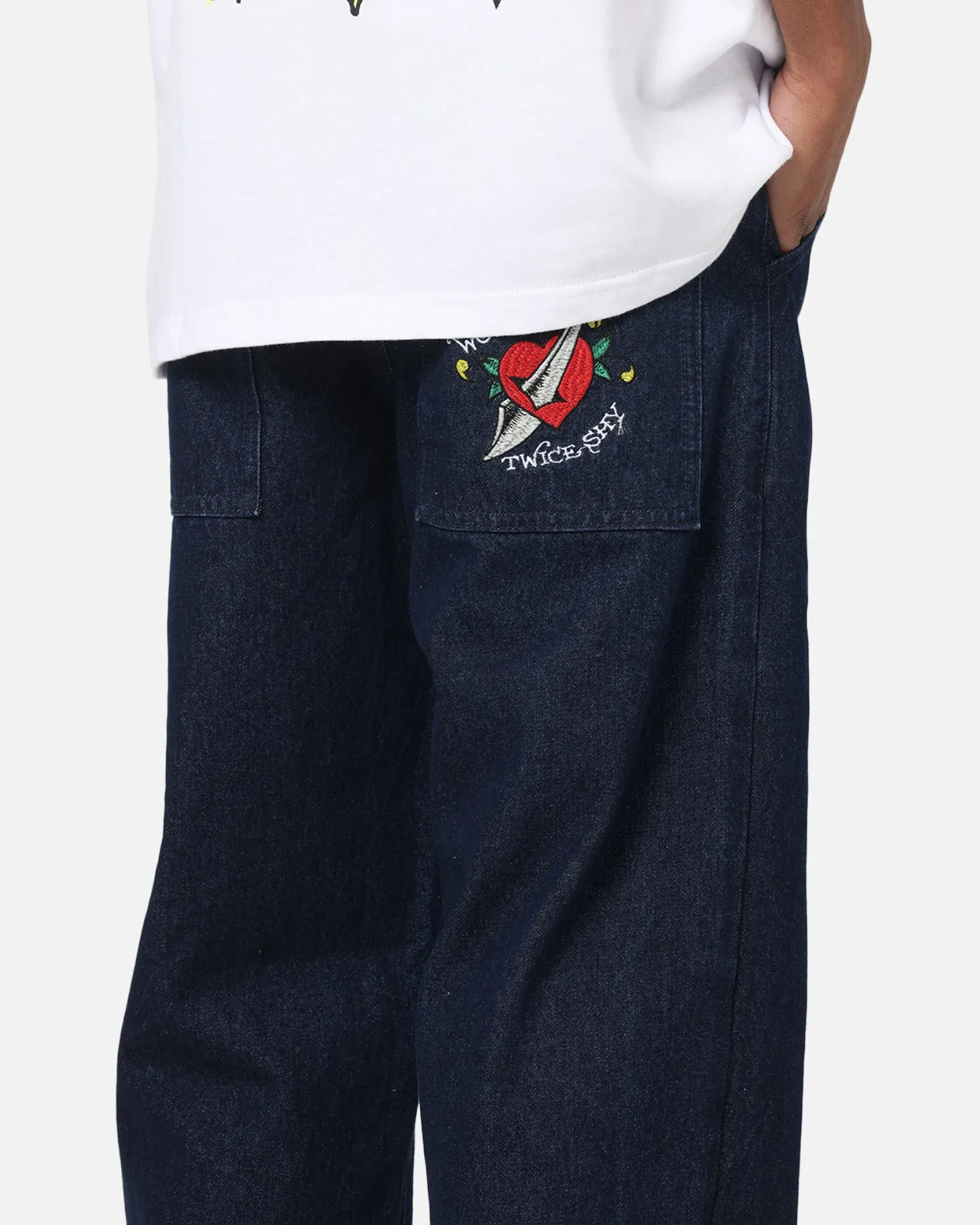 Ed Hardy Once Wounded Jeans Dark Indigo sold by Culture Kings product image thumbnail 4