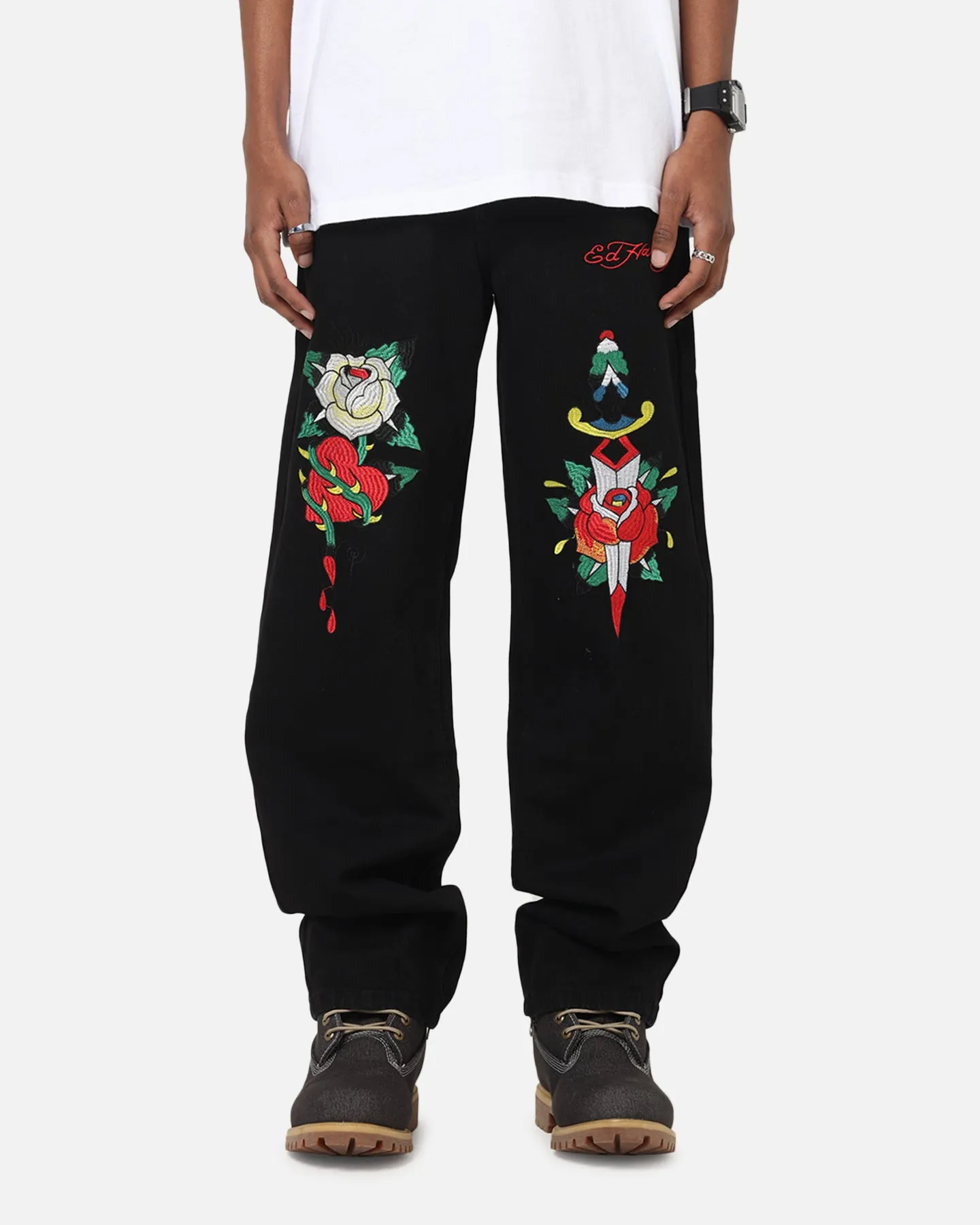 Ed Hardy Once Wounded Jeans Black sold by Culture Kings