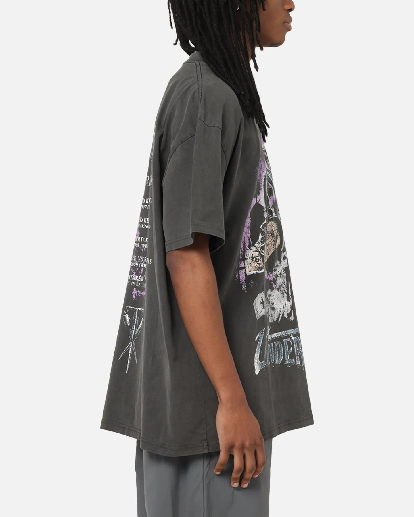 Culture Kings X WWE The Undertaker Summer Slam Heavy T-Shirt Black Wash sold by Culture Kings product image thumbnail 5