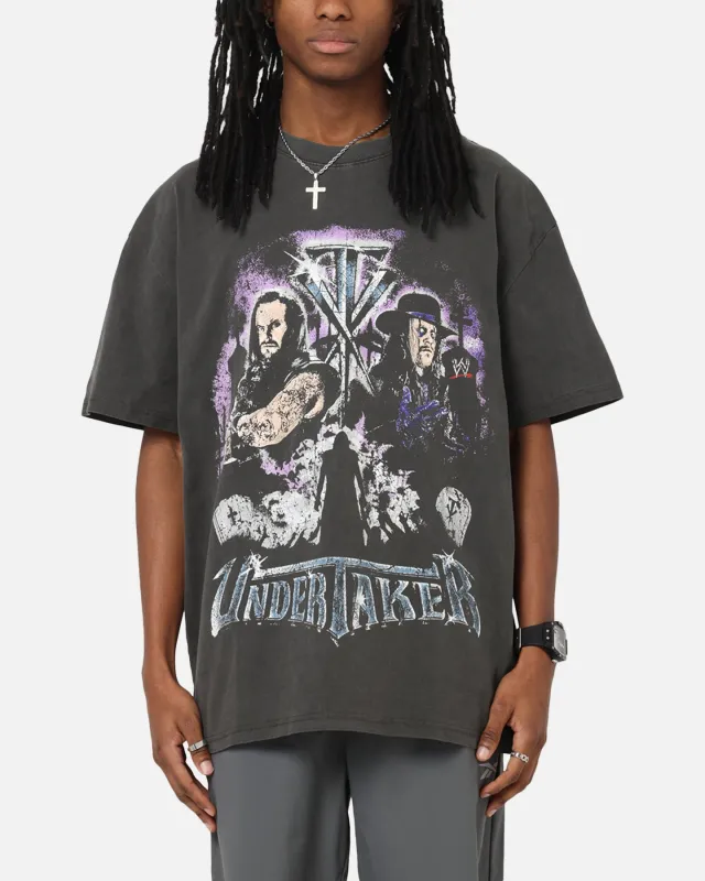 Culture Kings X WWE The Undertaker Summer Slam Heavy T-Shirt Black Wash sold by Culture Kings
