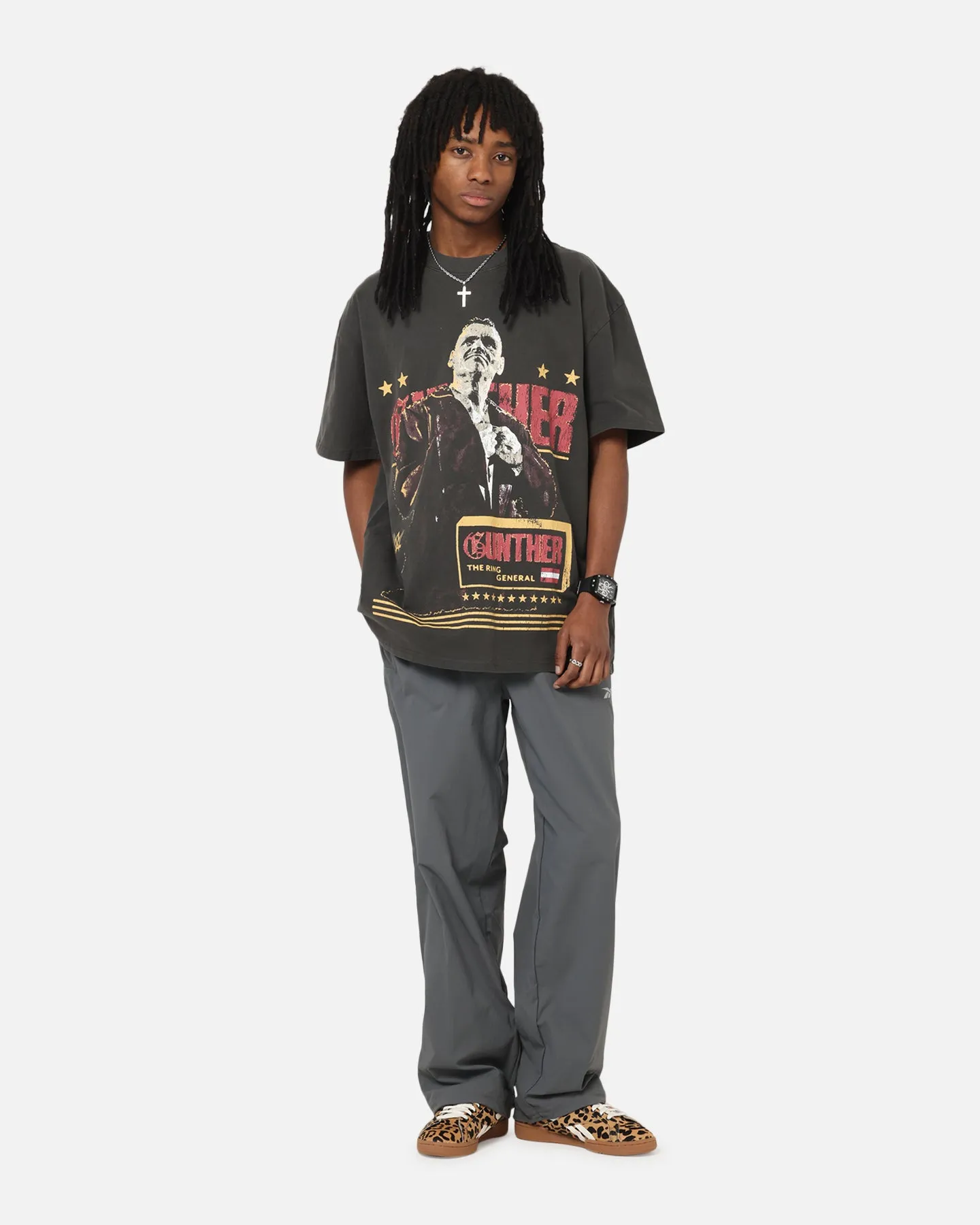 Culture Kings X WWE Gunther Summer Slam Heavy T-Shirt Black Wash sold by Culture Kings product image thumbnail 3