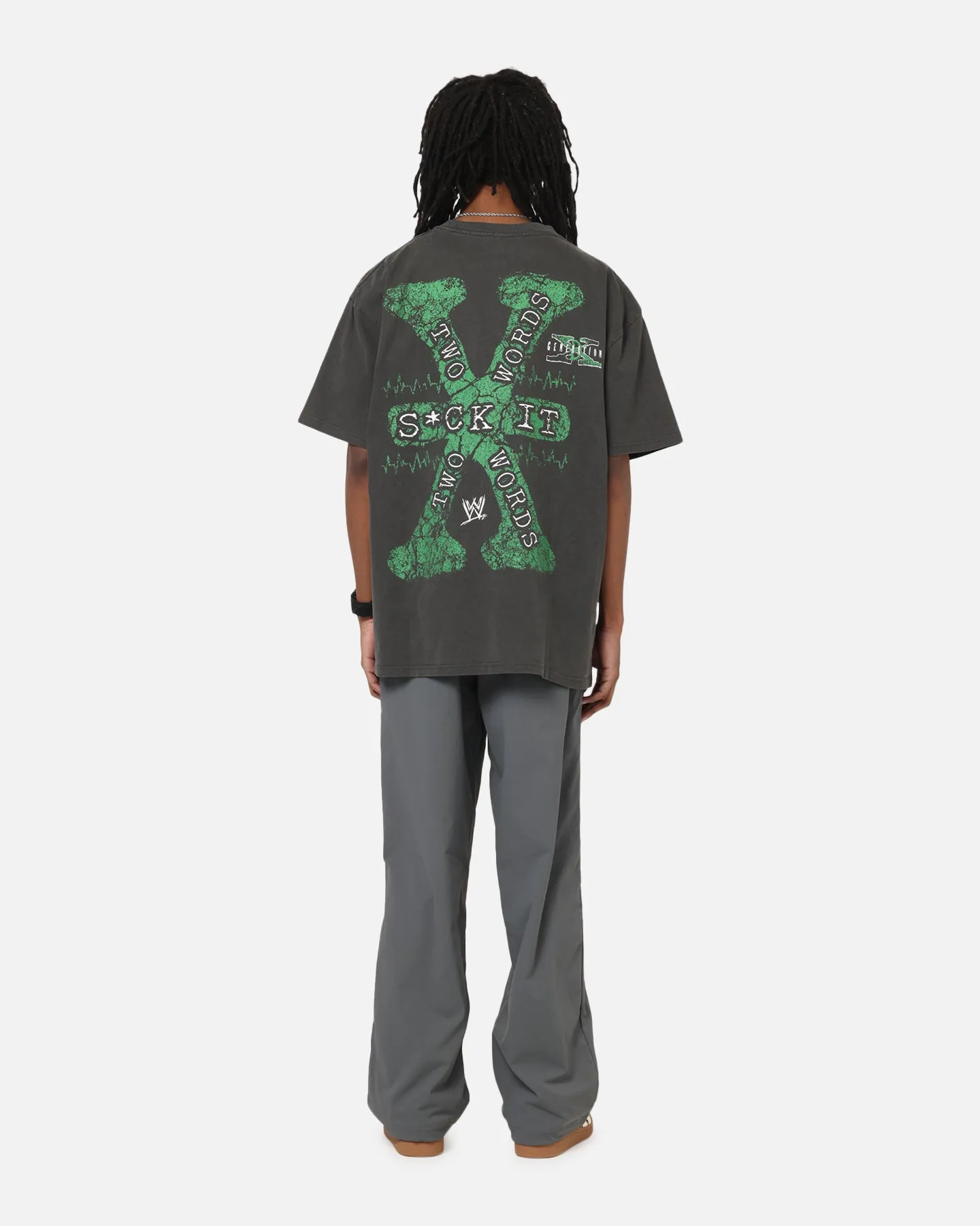 Culture Kings X WWE D-Generation X Summer Slam Heavy T-Shirt Black Wash sold by Culture Kings product image thumbnail 4